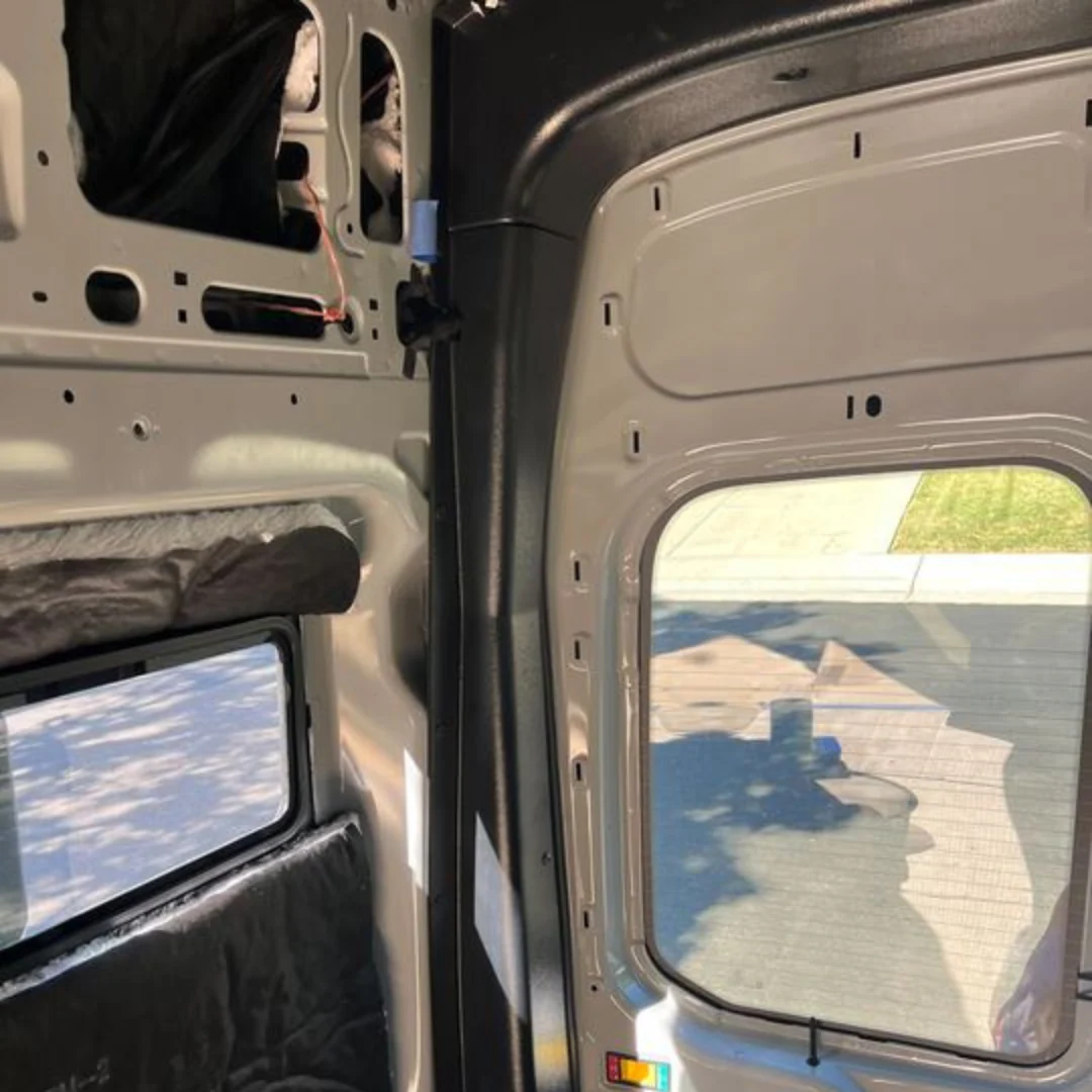 GoCode 2015+ Ford Transit Mid Roof D-Pillar Trim Kit - Image 3