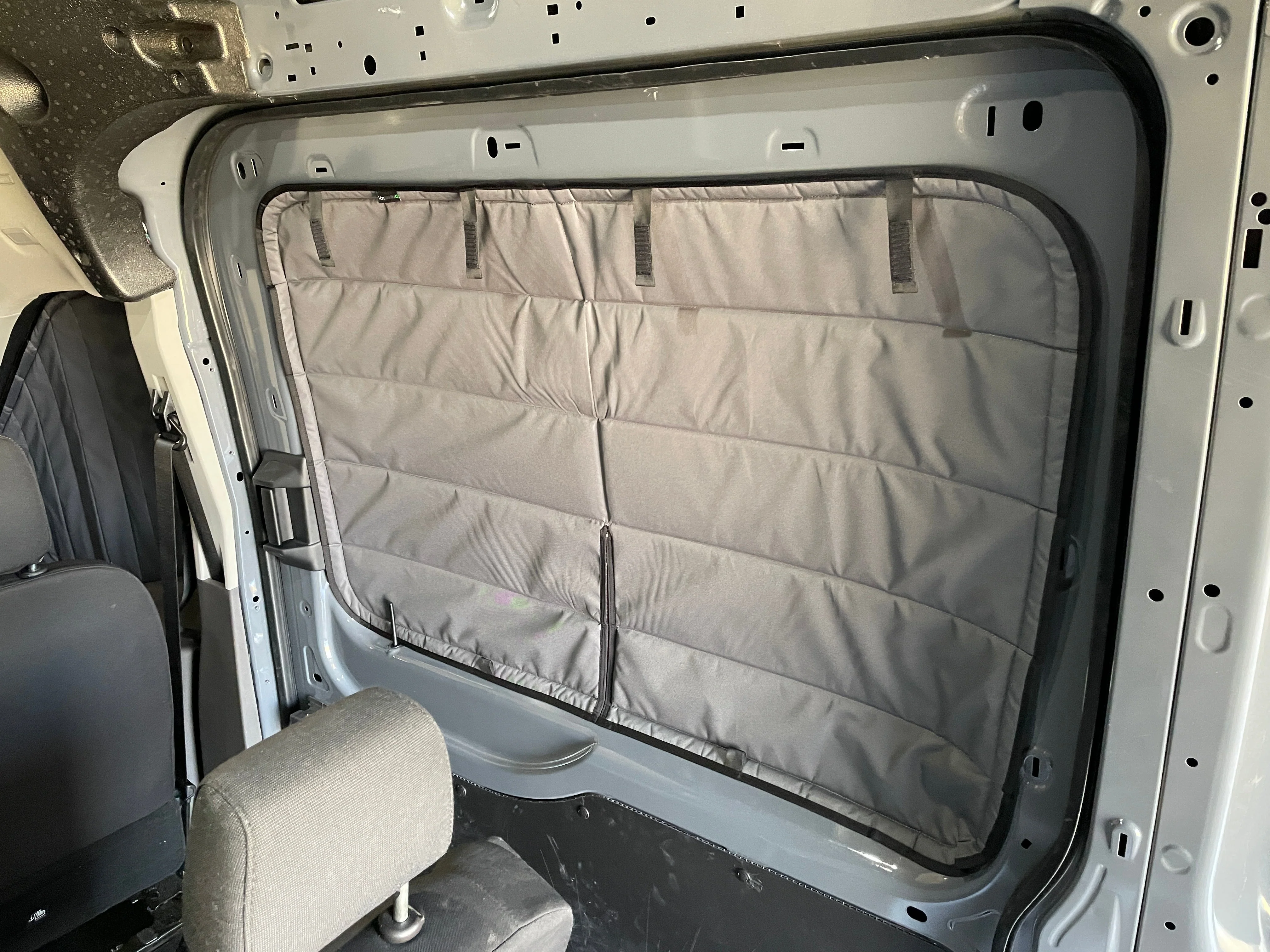 VanEssential Ford Transit Stealth Sliding Door Window Cover - Image 7