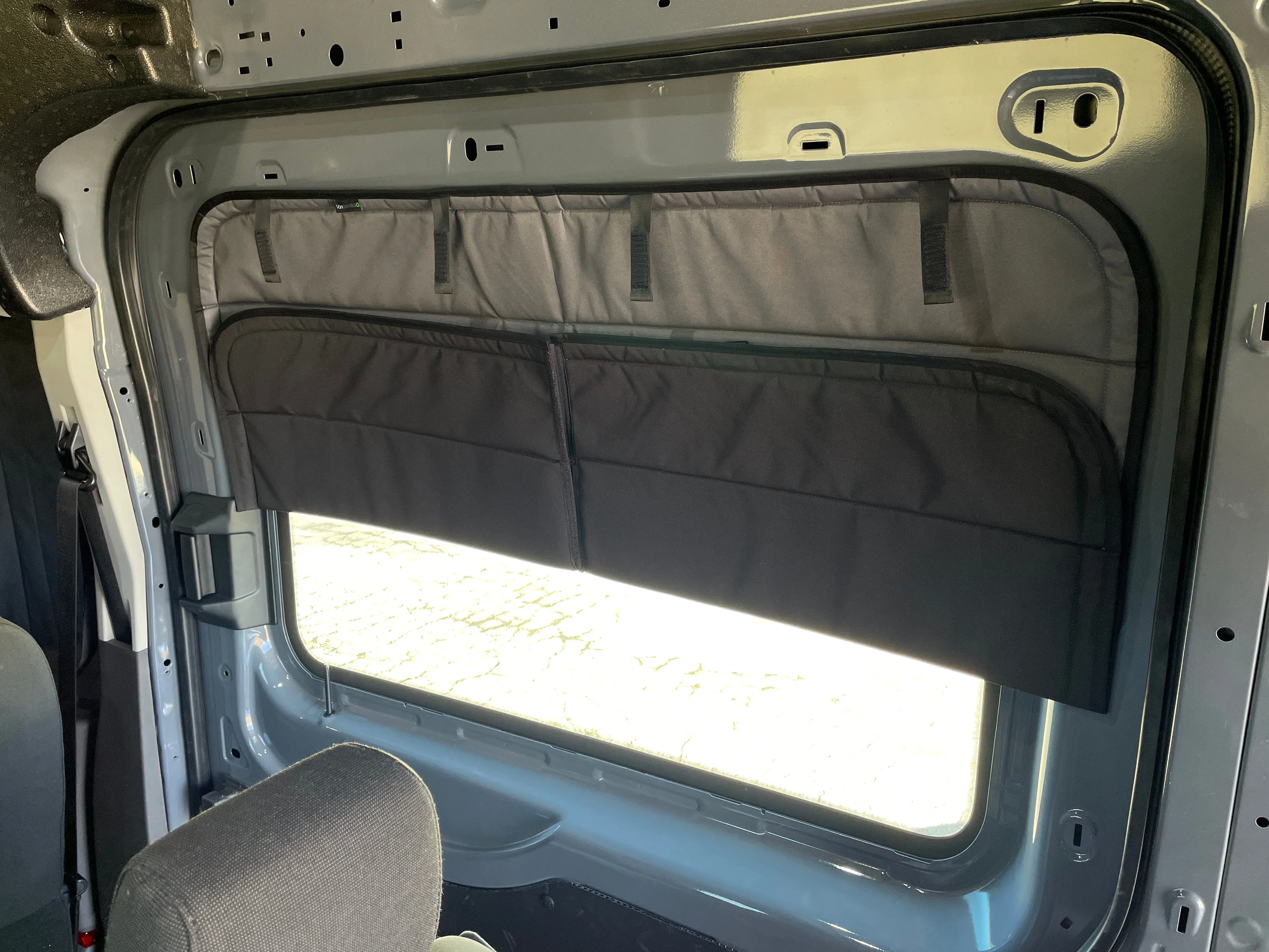 VanEssential Ford Transit Stealth Sliding Door Window Cover - Image 9