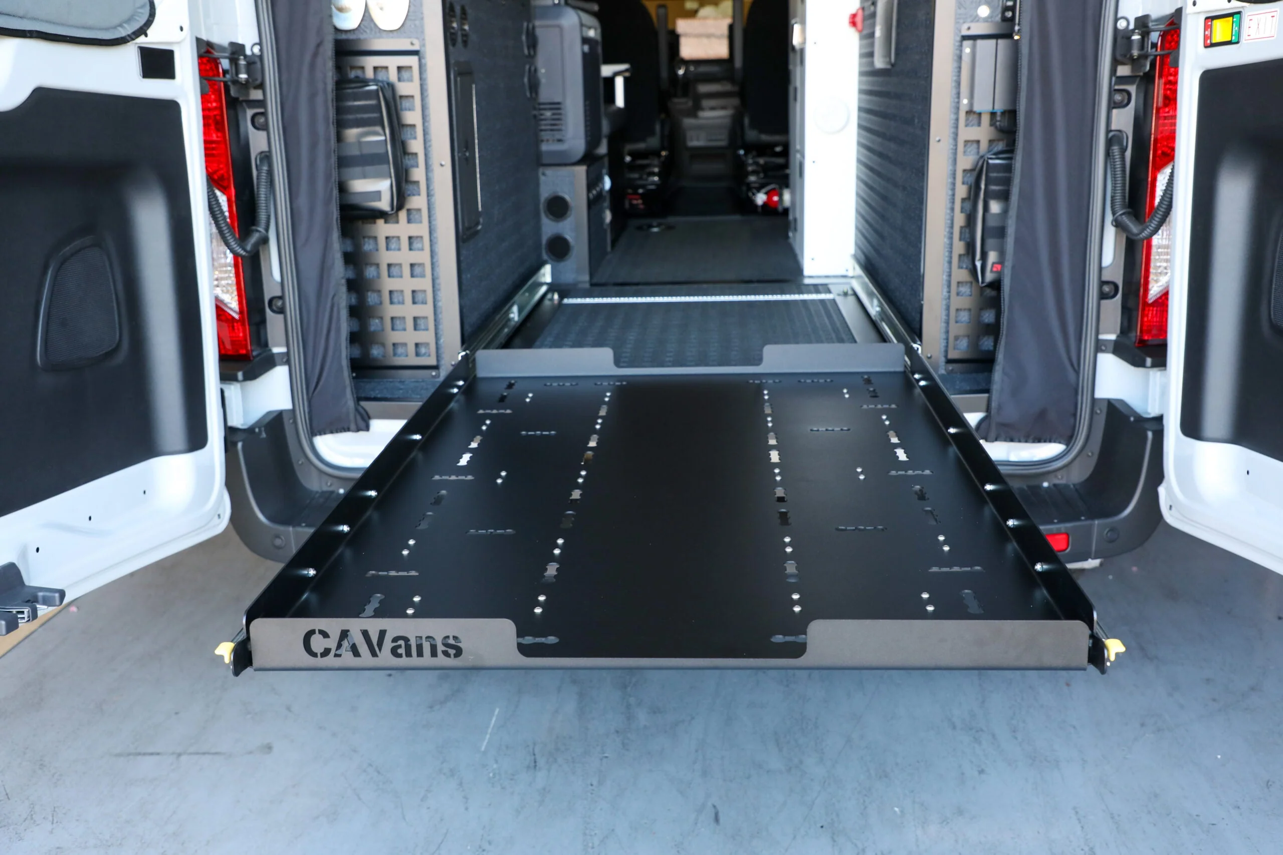 Canyon Adventure Vans Garage Slide Out Deck for Grit Overland - Image 6