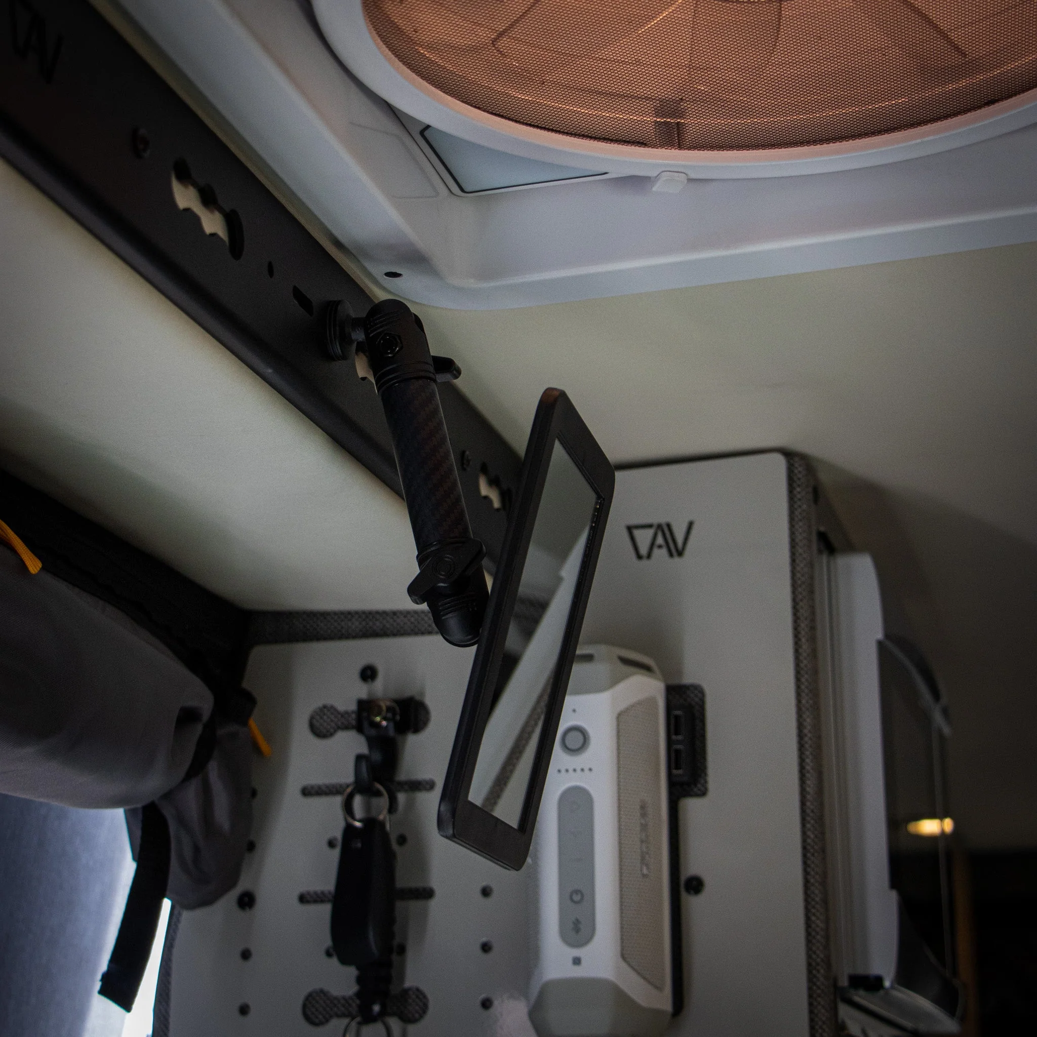 Canyon Adventure Vans L-Track PRO for Overhead Sliding Door for Storyteller Overland Mode - Image 5