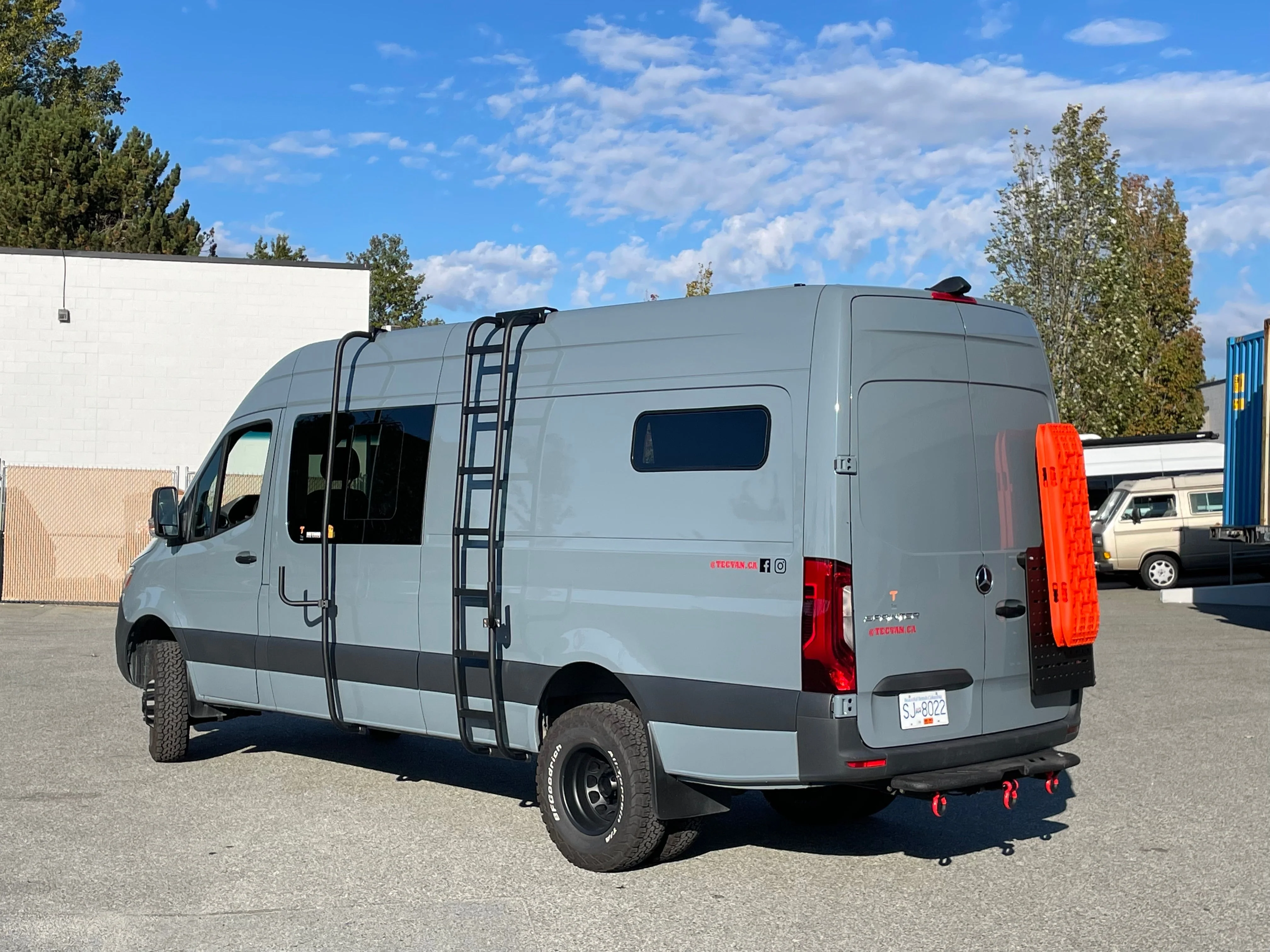Tec Vanlife 2007+ Mercedes Sprinter - Surf Tubes and Hooks - Image 2