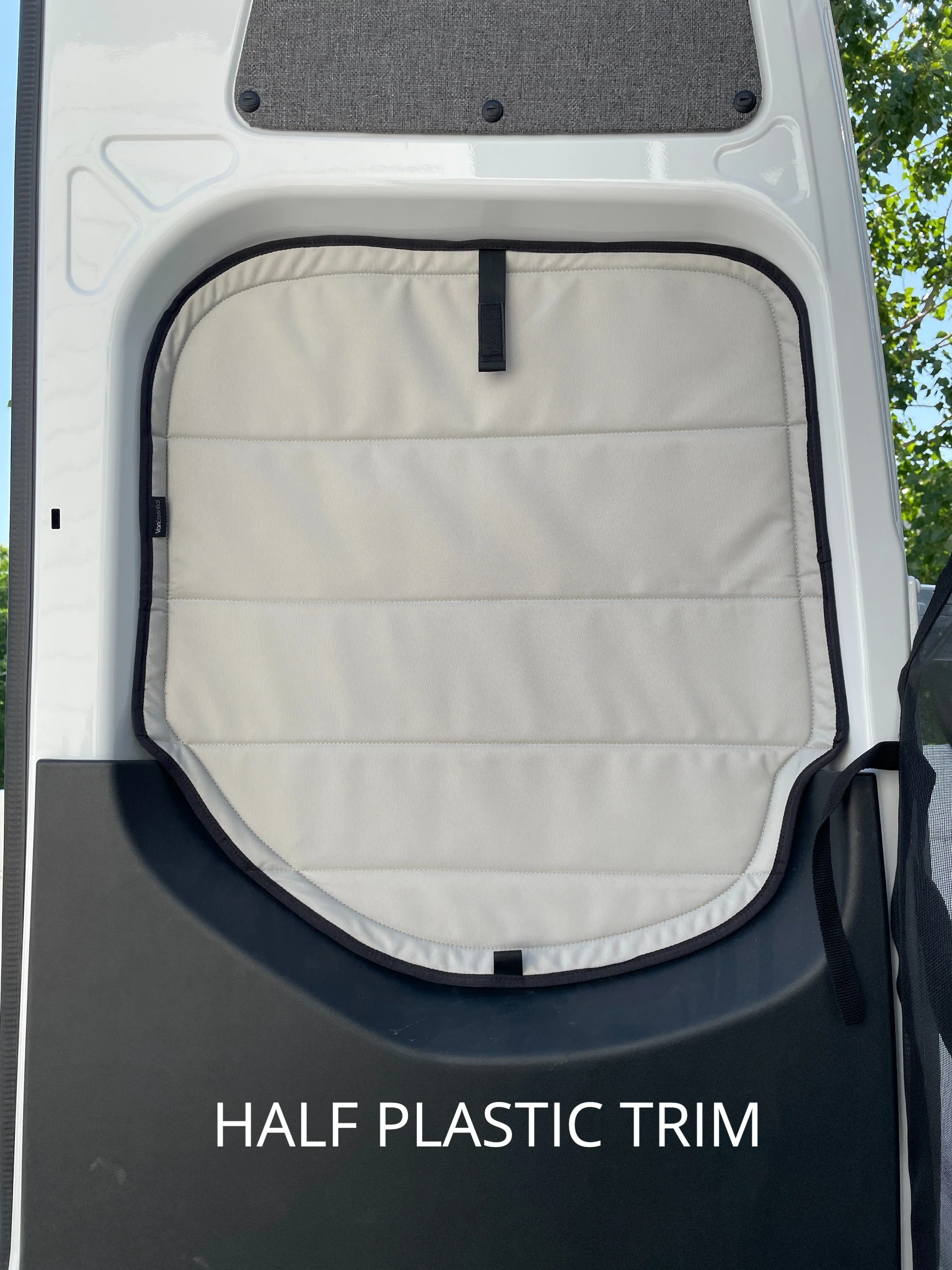 VanEssential Mercedes Sprinter Stealth Rear Door Window Covers (Pair) - Image 9