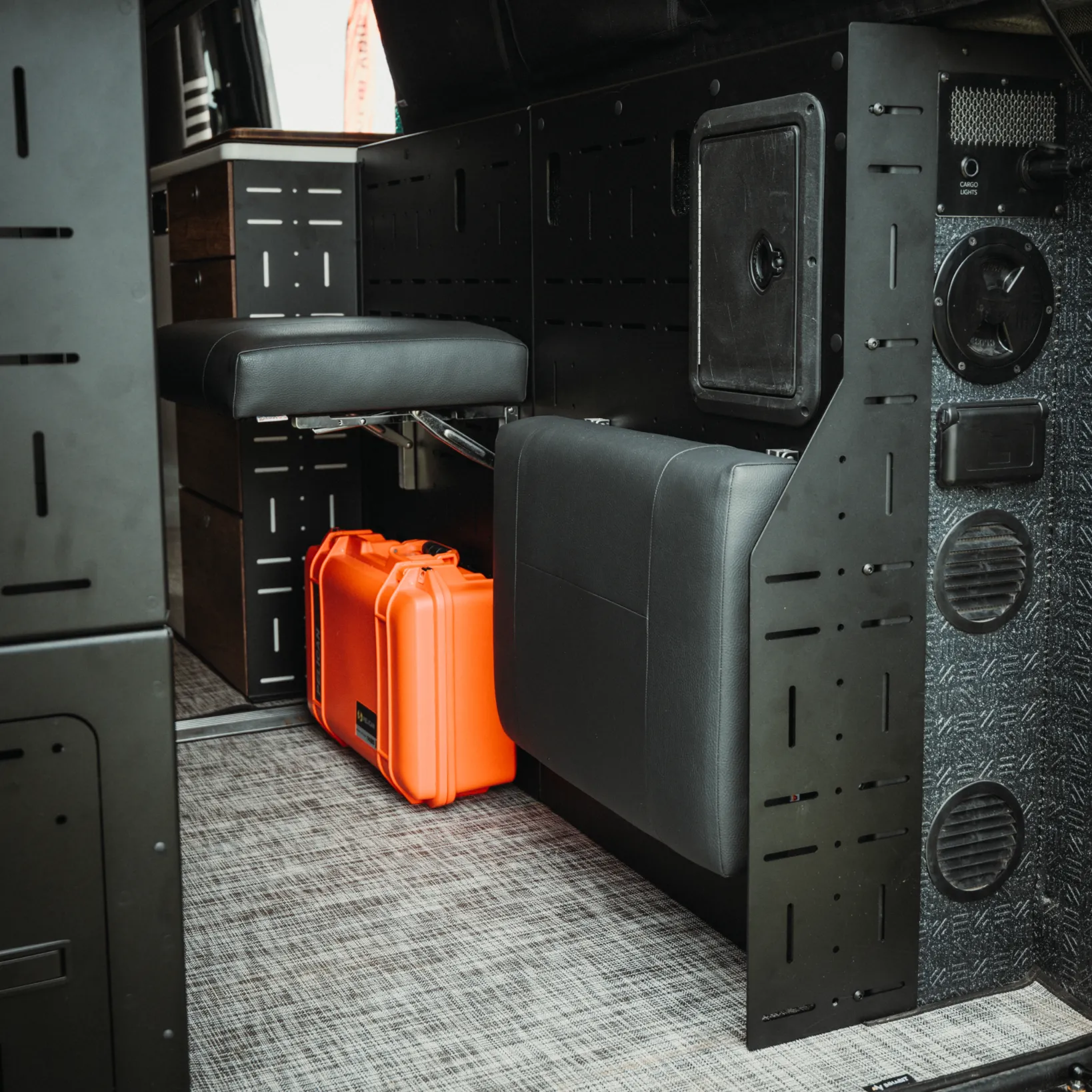 Canyon Adventure Vans Passenger Gear Wall Pro for Storyteller Overland - Image 2