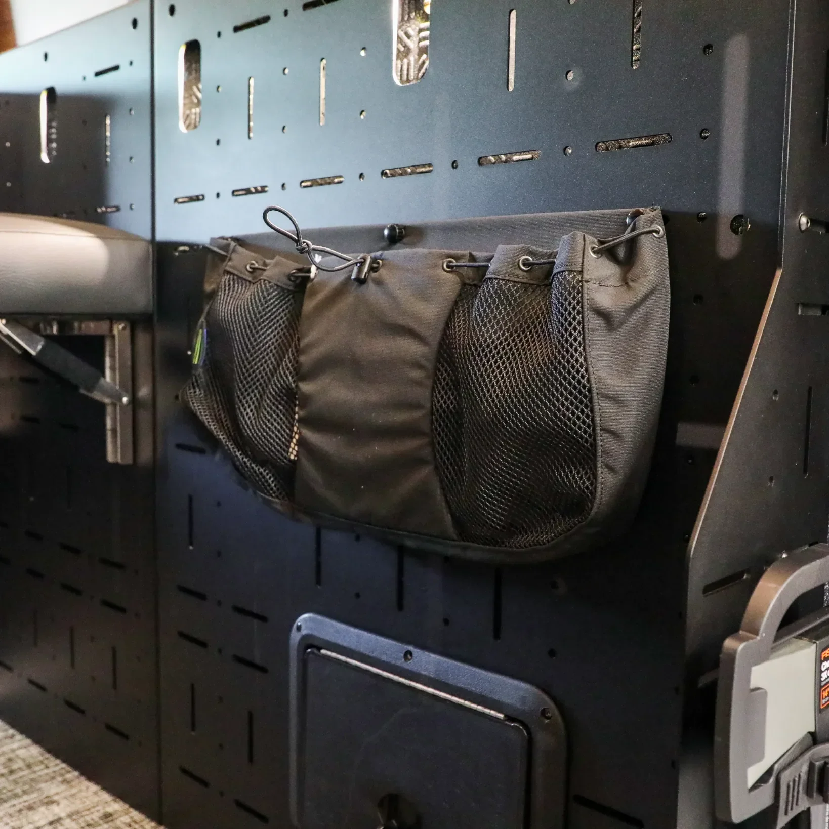 Canyon Adventure Vans Passenger Gear Wall Pro for Storyteller Overland - Image 8