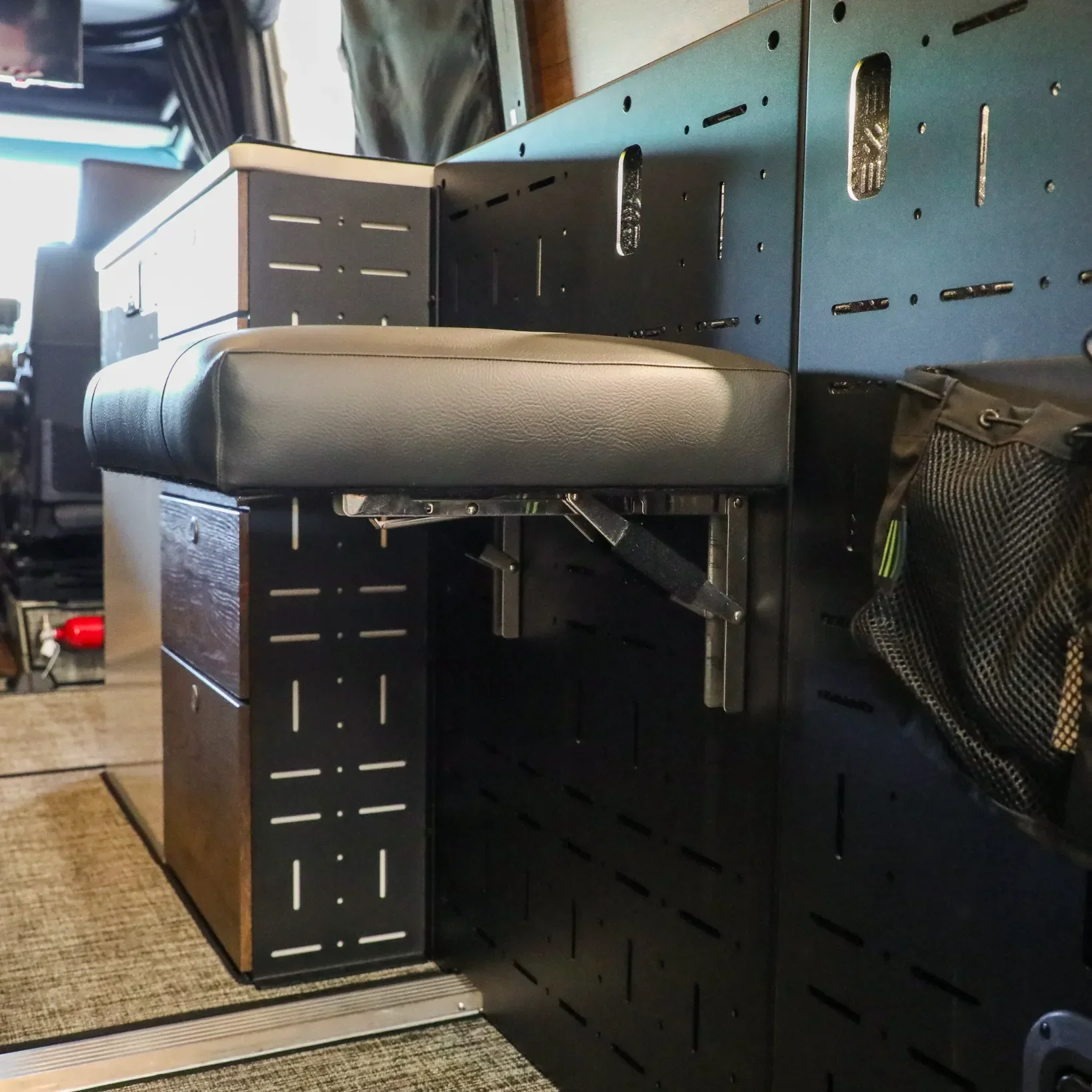 Canyon Adventure Vans Passenger Gear Wall Pro for Storyteller Overland - Image 9