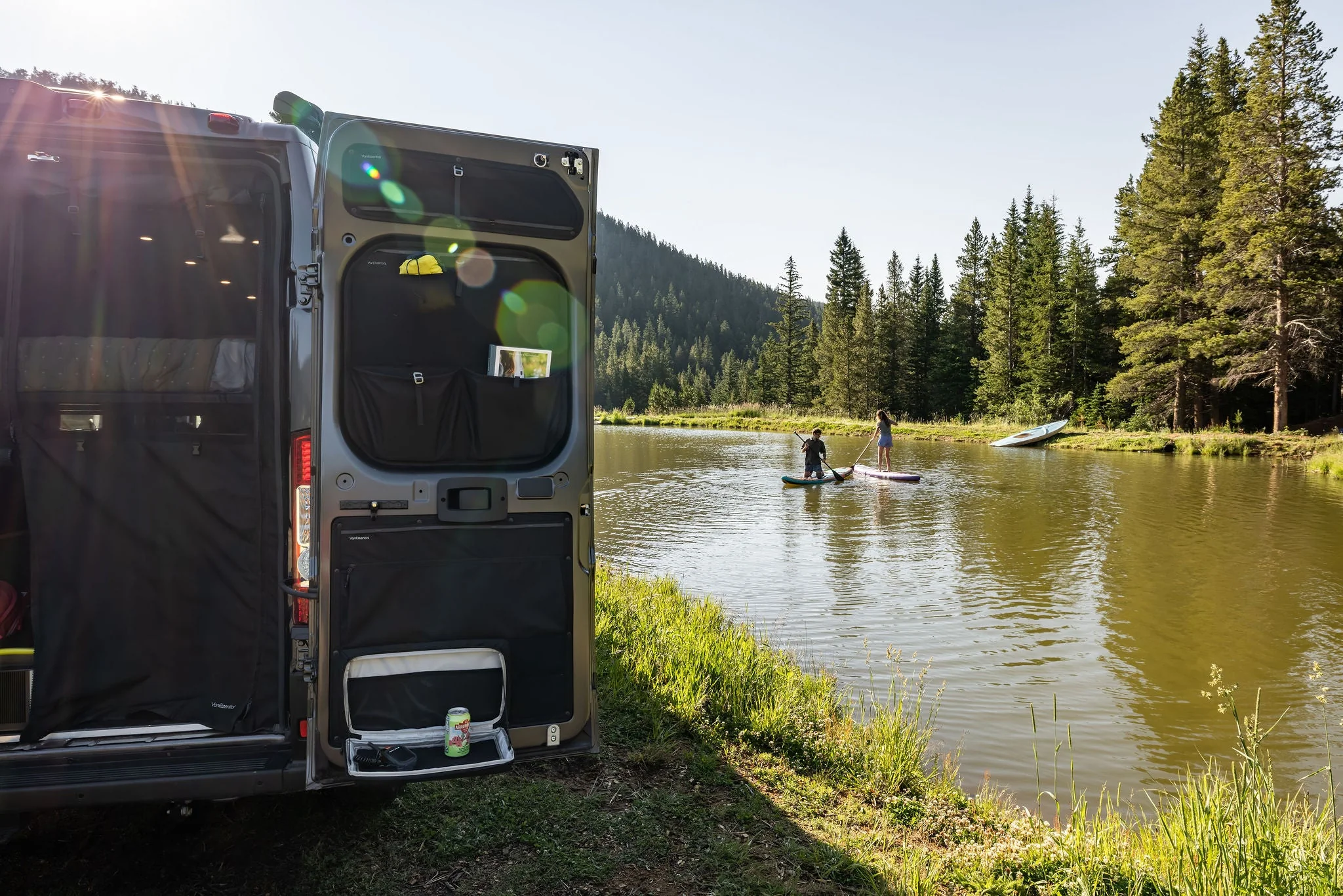 VanEssential Ram Promaster Lower Rear Door Storage Panels (Rear) - Image 5