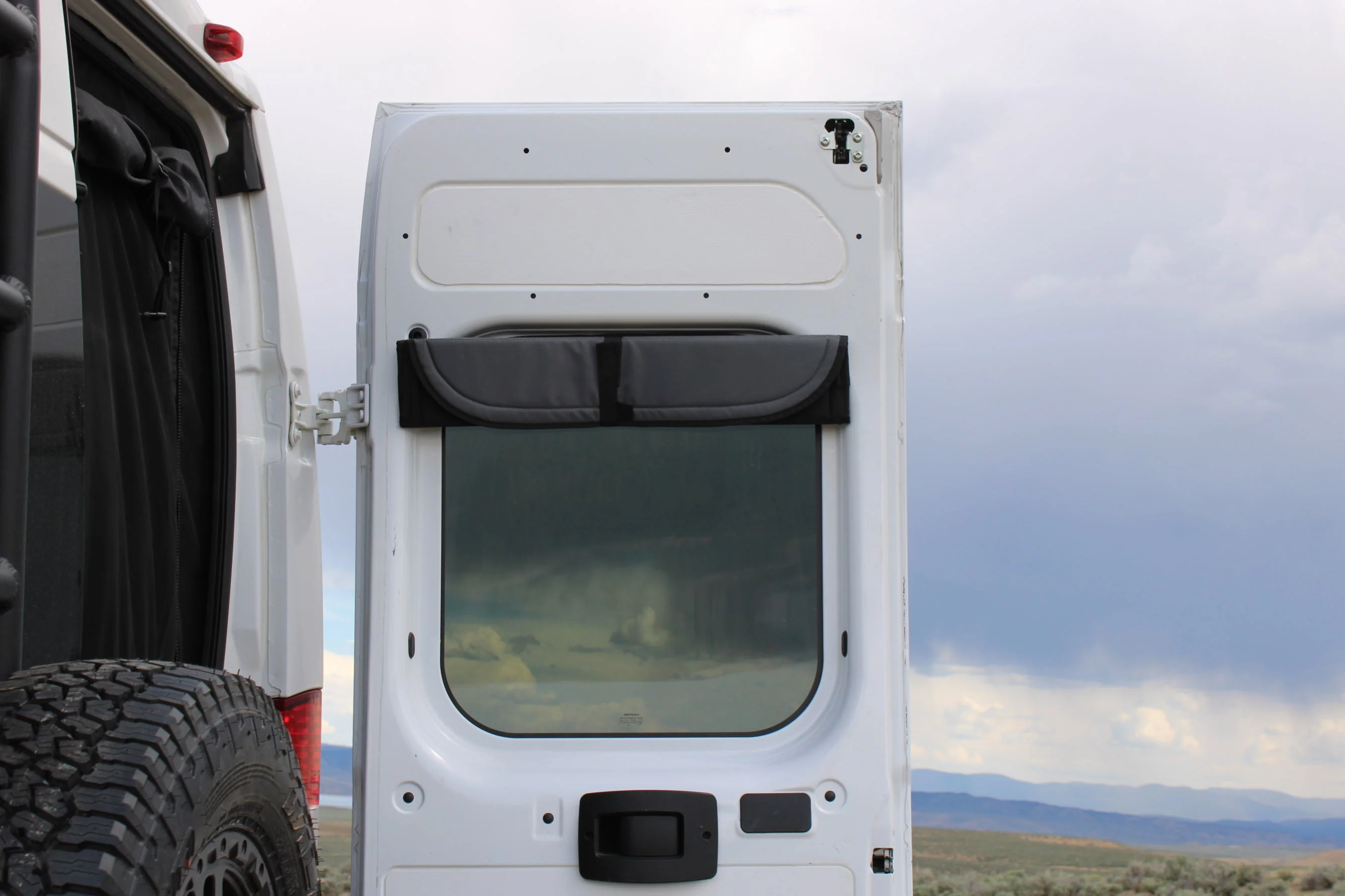 VanEssential Ram Promaster Stealth Rear Door Window Covers (Pair) - Image 10