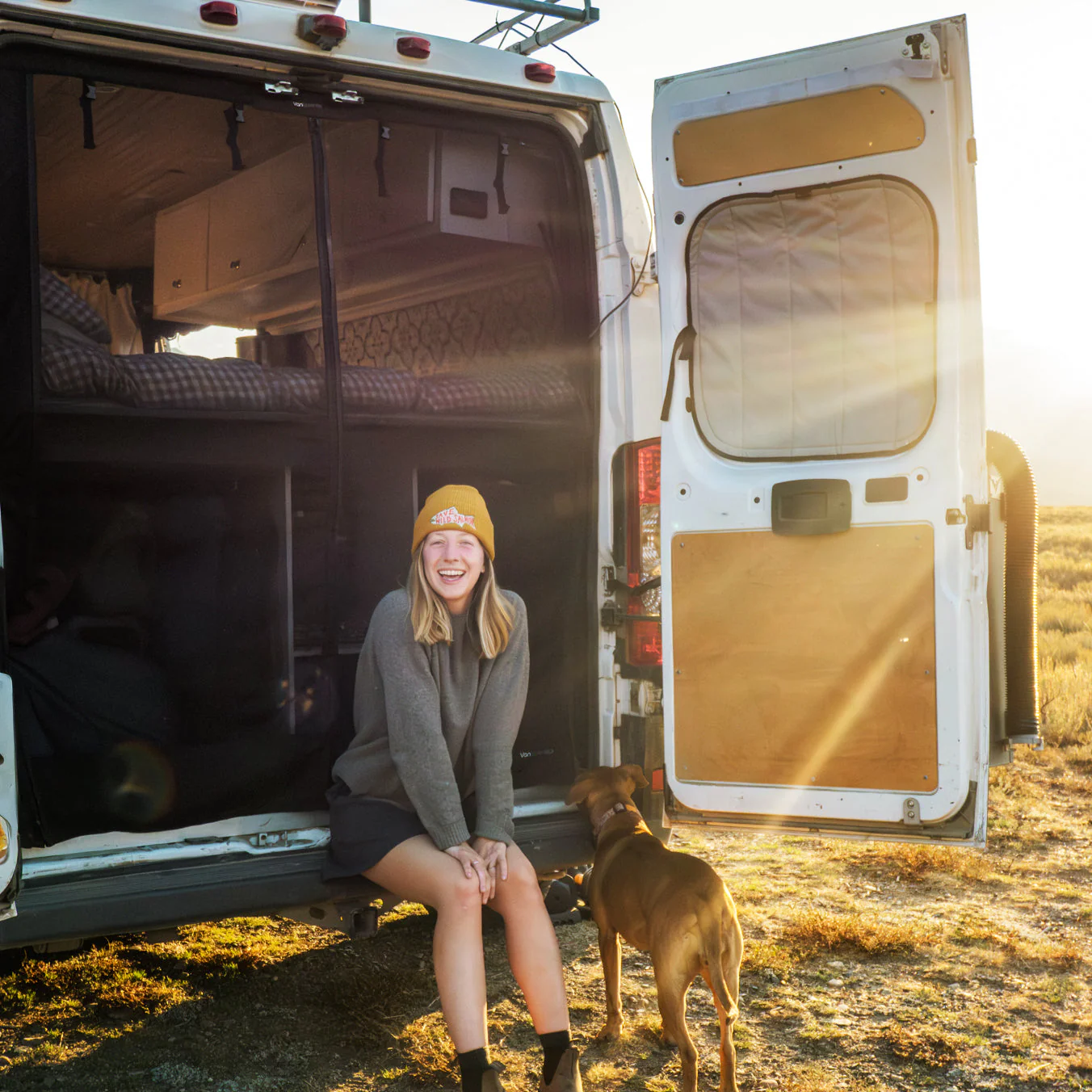 VanEssential Ram Promaster Stealth Rear Door Window Covers (Pair) - Image 8