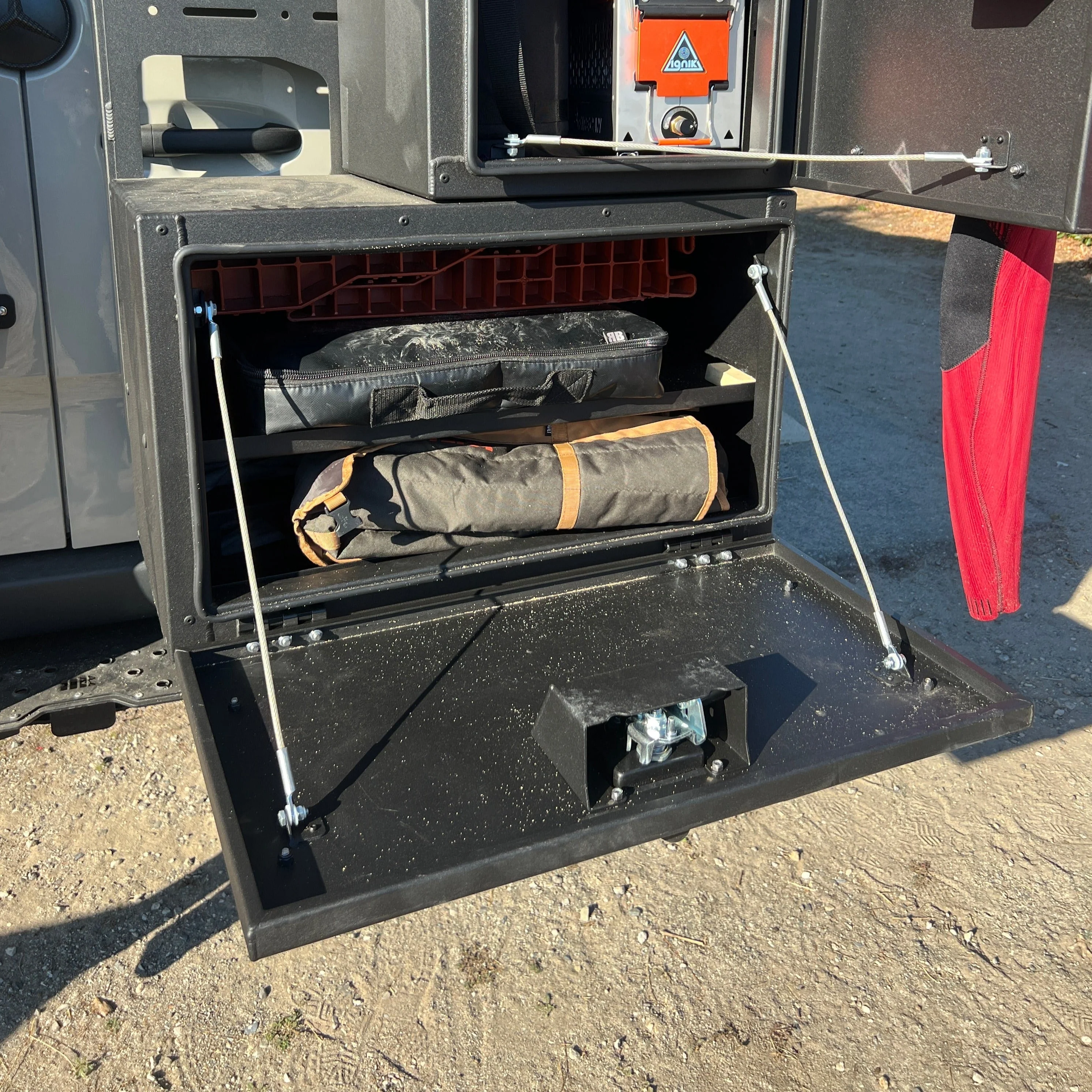 RB Components Rear Door Storage Box - Large Ski Box - Image 16