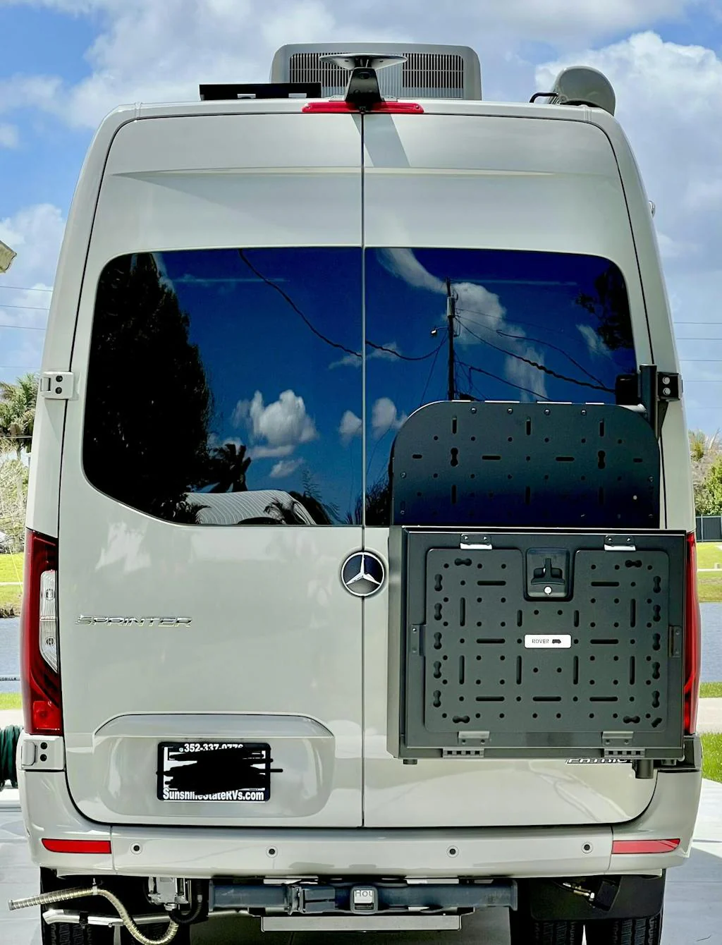 Rover Vans 2019+ Mercedes Sprinter Passenger Side Accessory Rack - Image 3
