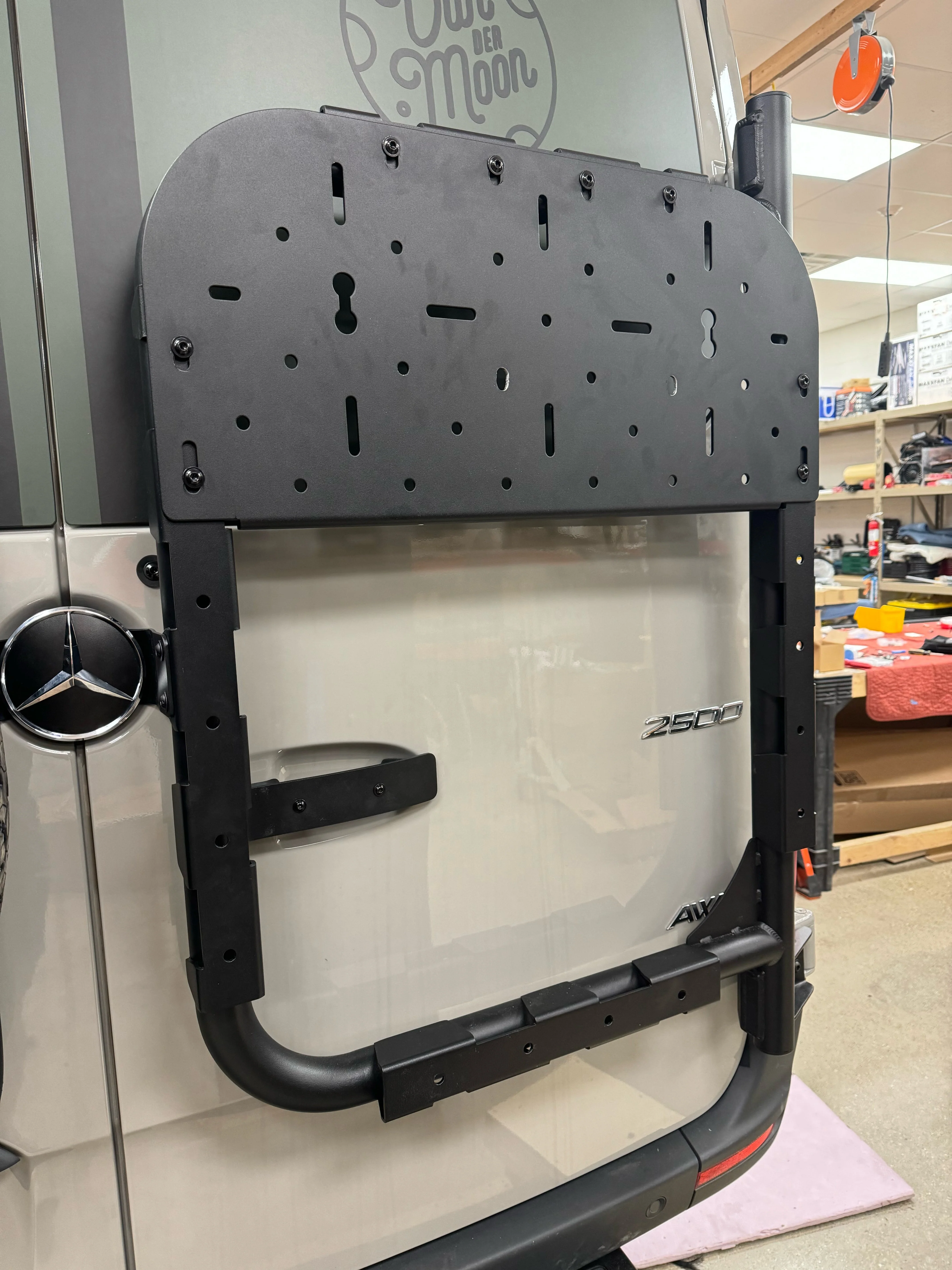 Rover Vans 2019+ Mercedes Sprinter Passenger Side Accessory Rack - Image 4