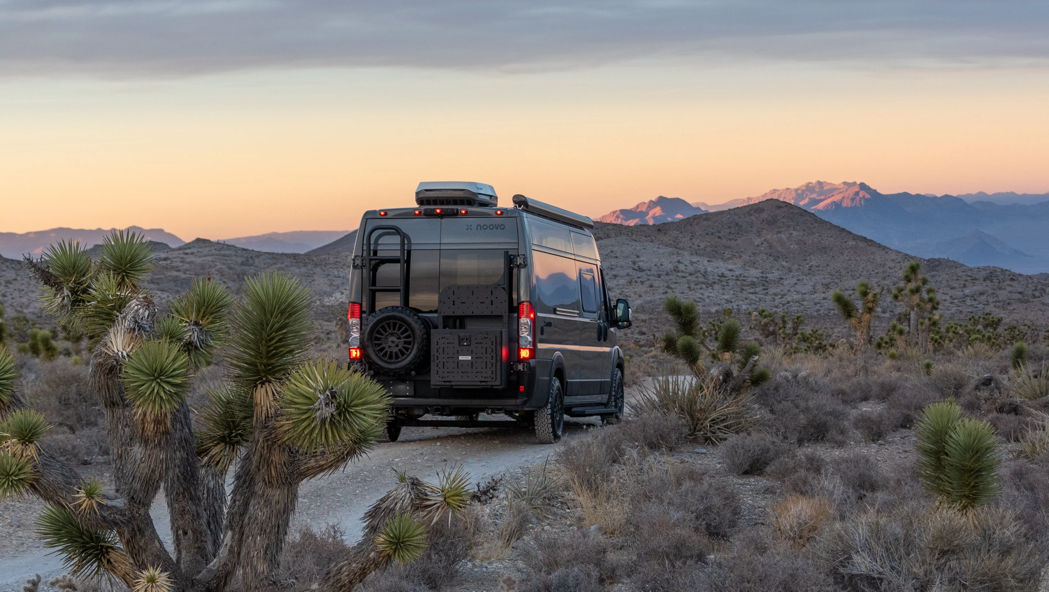 Rover Vans 2014+ RAM ProMaster Tire/ Ladder Carrier Combo - Image 4