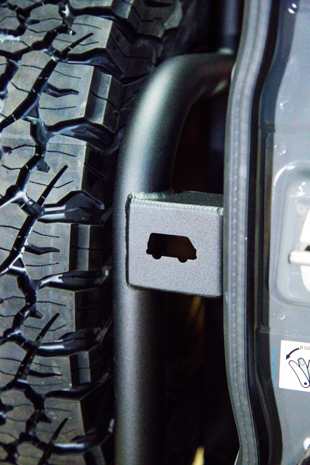 Rover Vans 2014+ RAM ProMaster Tire/ Ladder Carrier Combo - Image 6