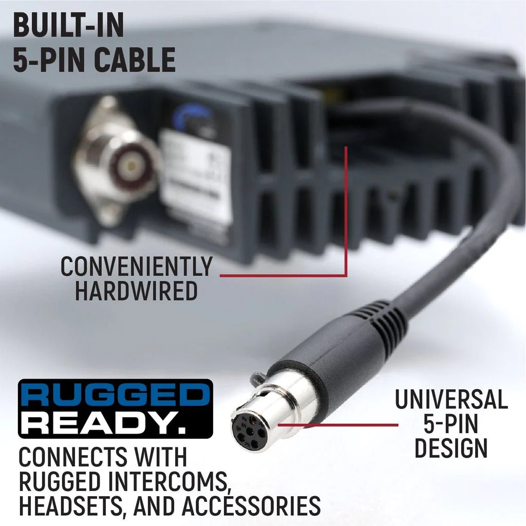 Rugged Radios 2007+ Mercedes Sprinter Radio Kit - G1 41 Waterproof Mobile Radio (25 Watt) - Image 5