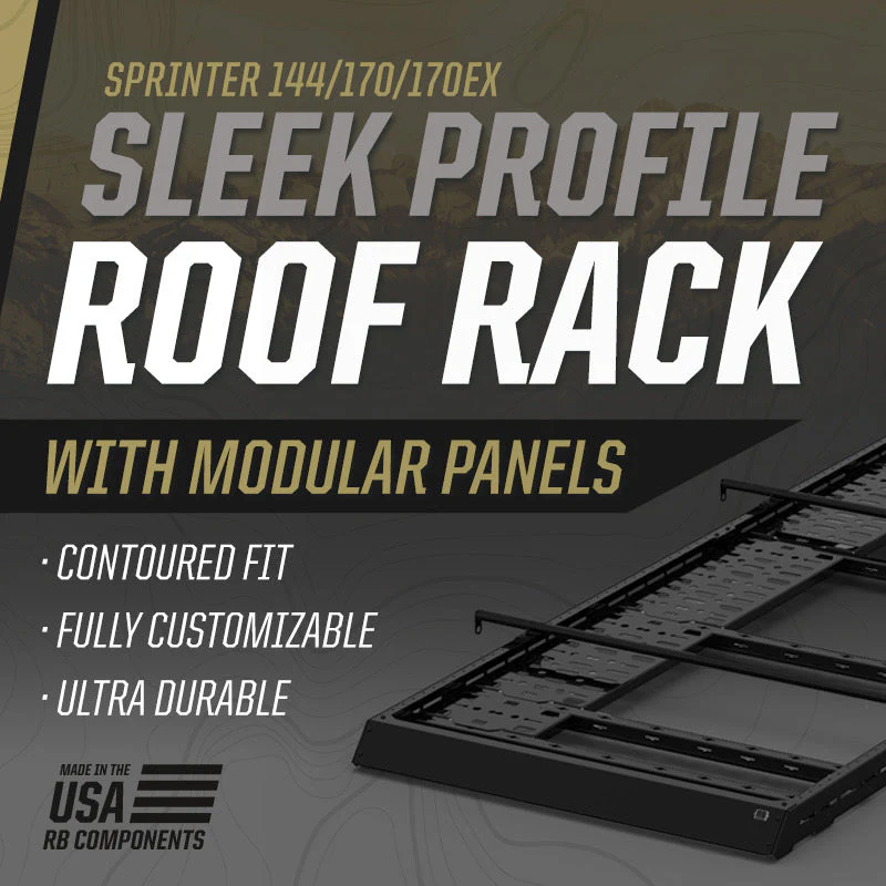 RB Components Sleek Roof Rack 170ex - Base - Image 14