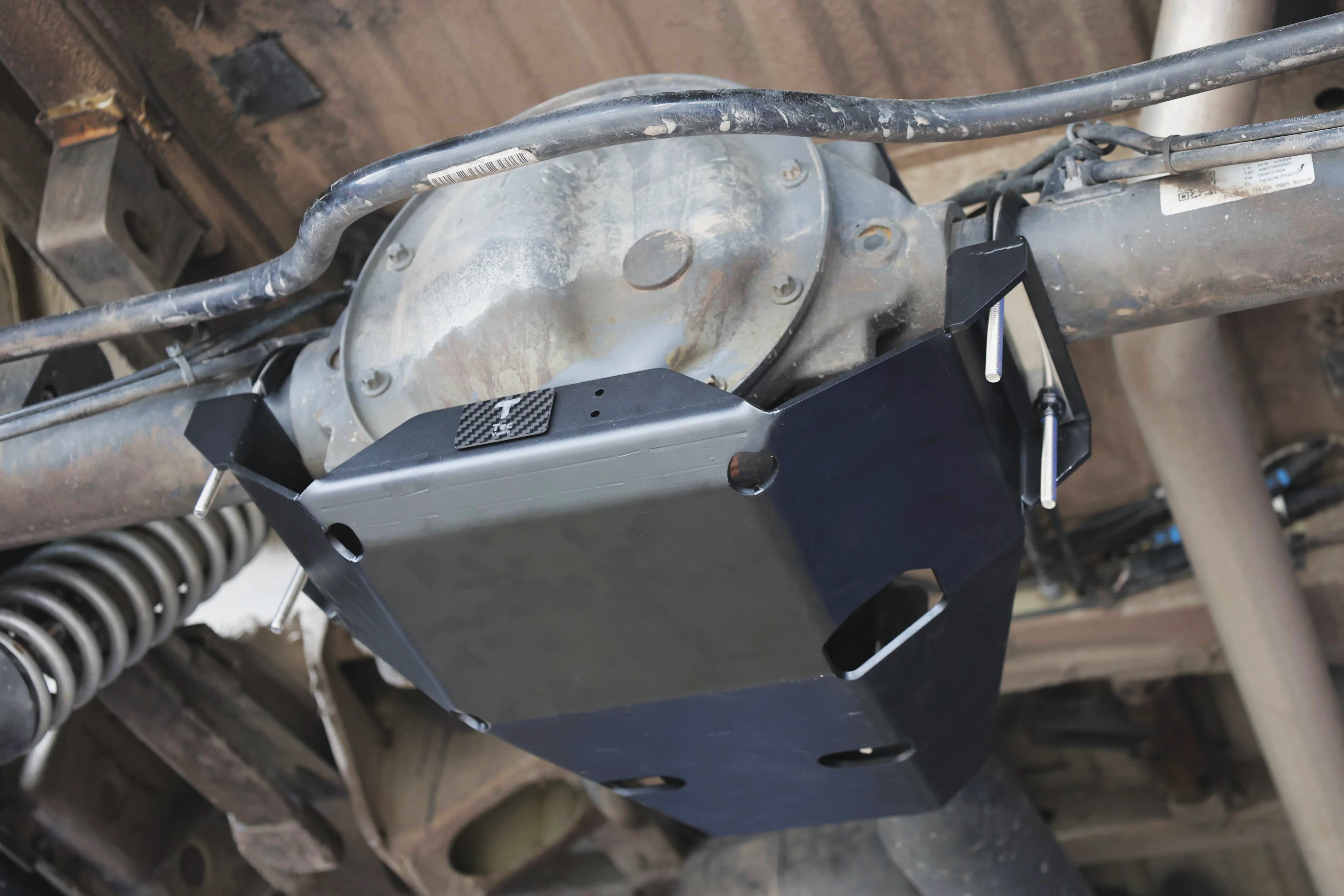 Tec Vanlife 2007+ Mercedes Sprinter 2500 Differential Skid Plate - Image 2