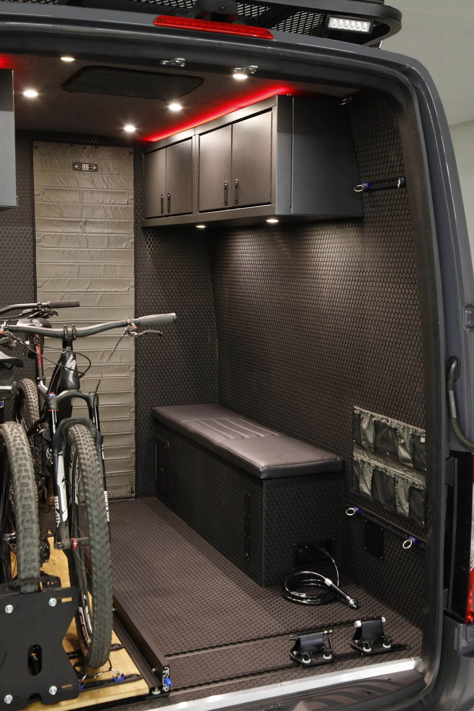 RB Components Sprinter Van Wall Cabinet, 16"H x 14"D x 24"W - Image 11