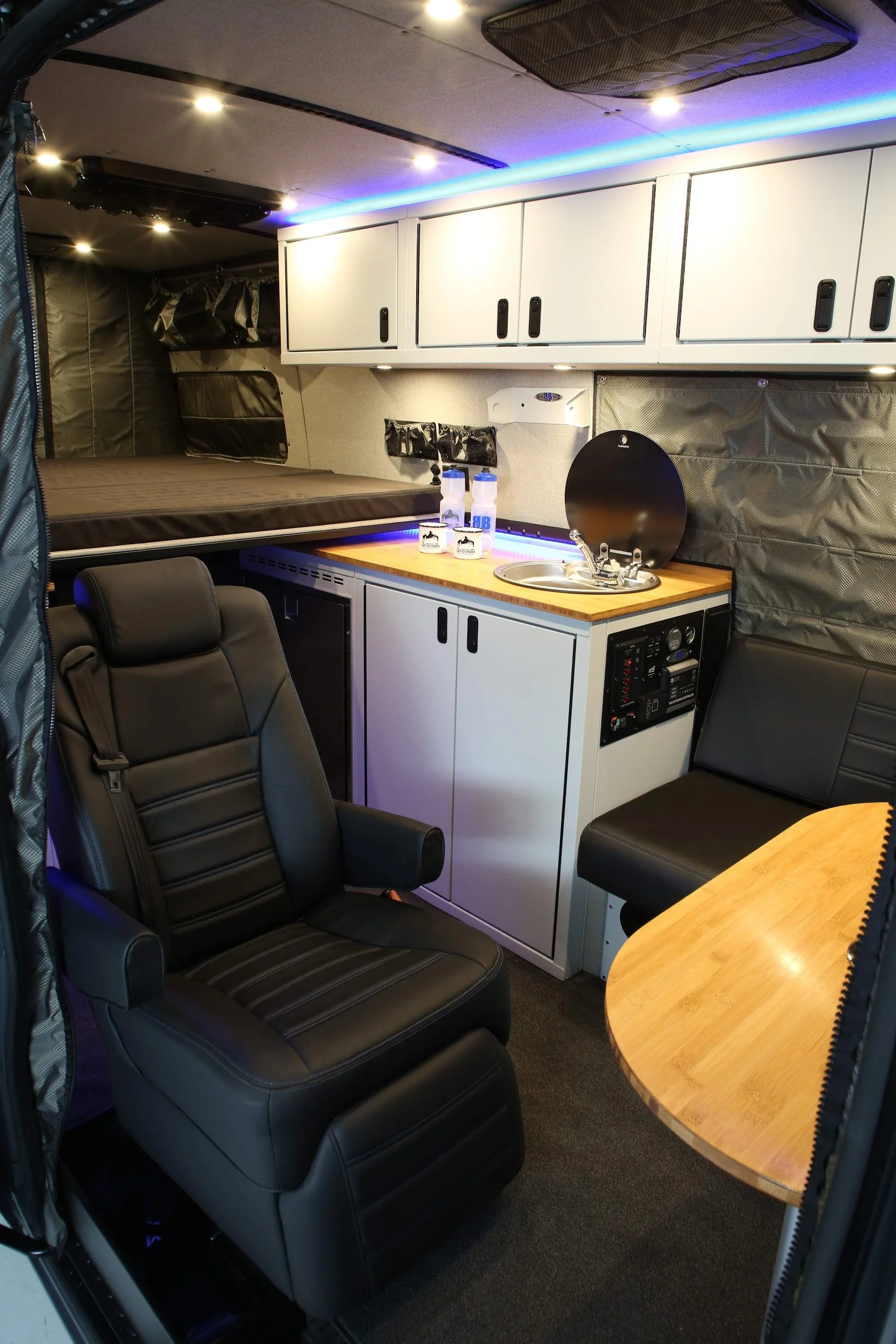 RB Components Sprinter Van Wall Cabinet, 16"H x 14"D x 24"W - Image 13