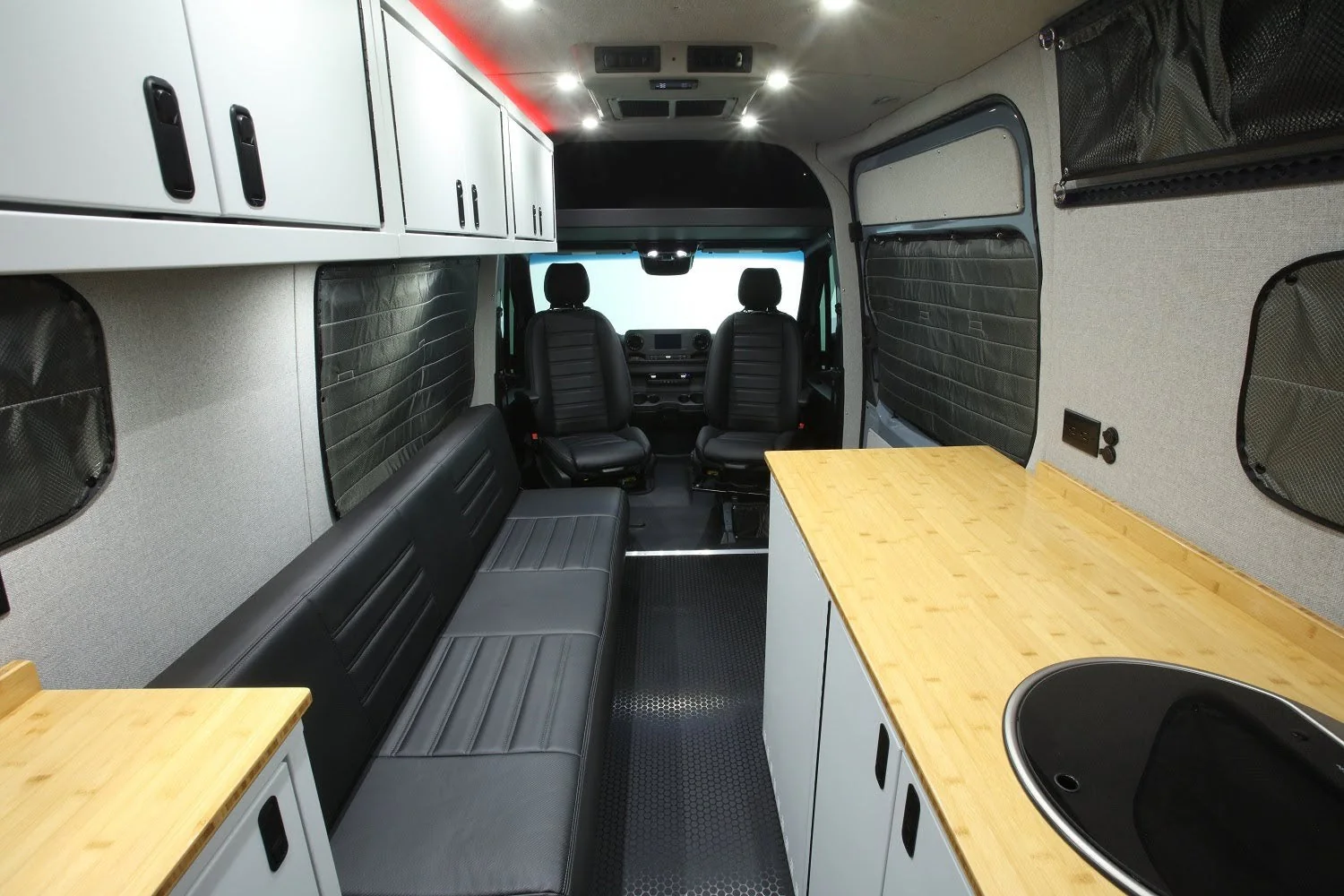 RB Components Sprinter Van Wall Cabinet, 16"H x 14"D x 24"W - Image 15