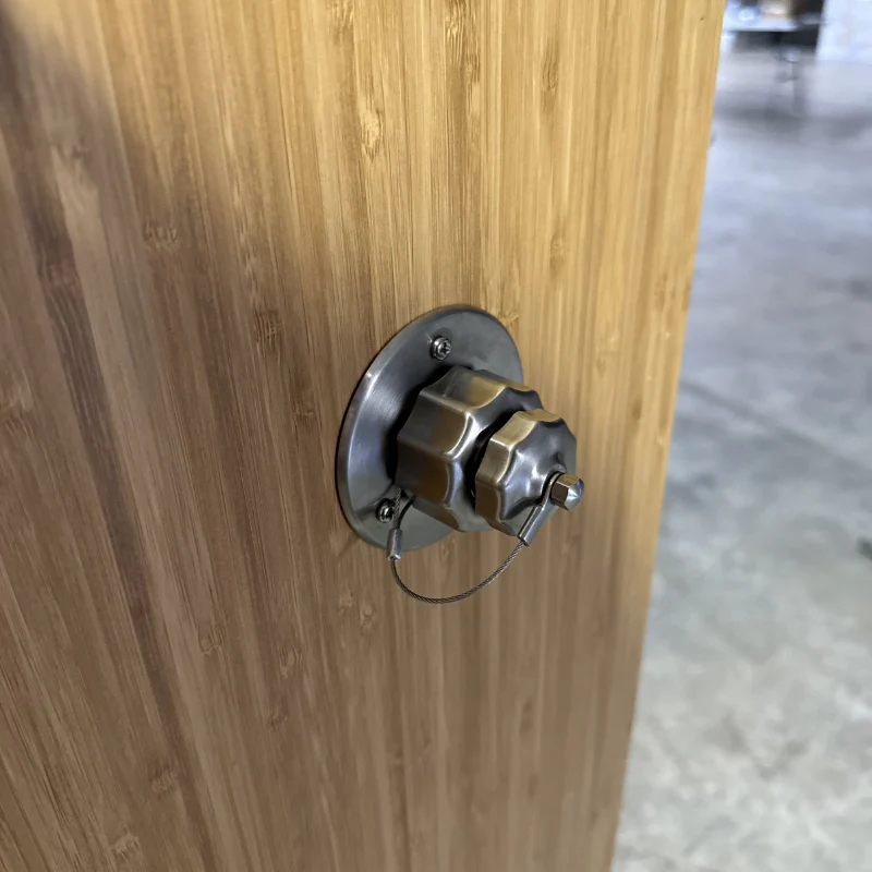 Tetravan Stainless Steel RV and Marine Shower Port System - Image 11