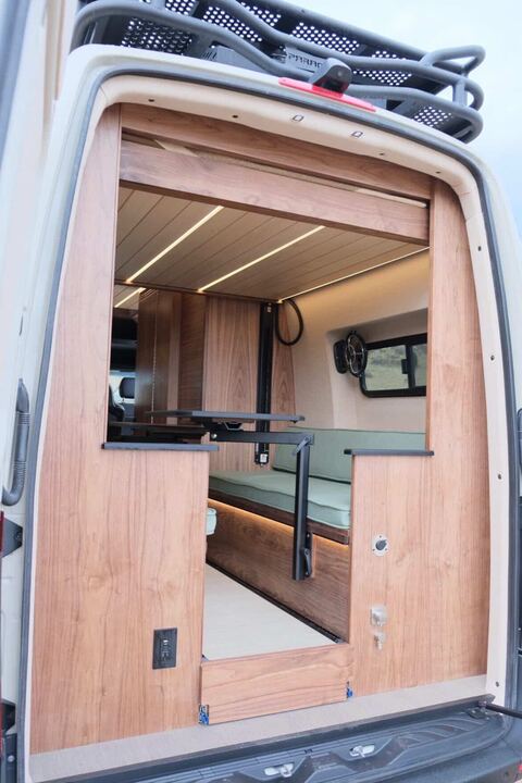 Tetravan Stainless Steel RV and Marine Shower Port System - Image 4