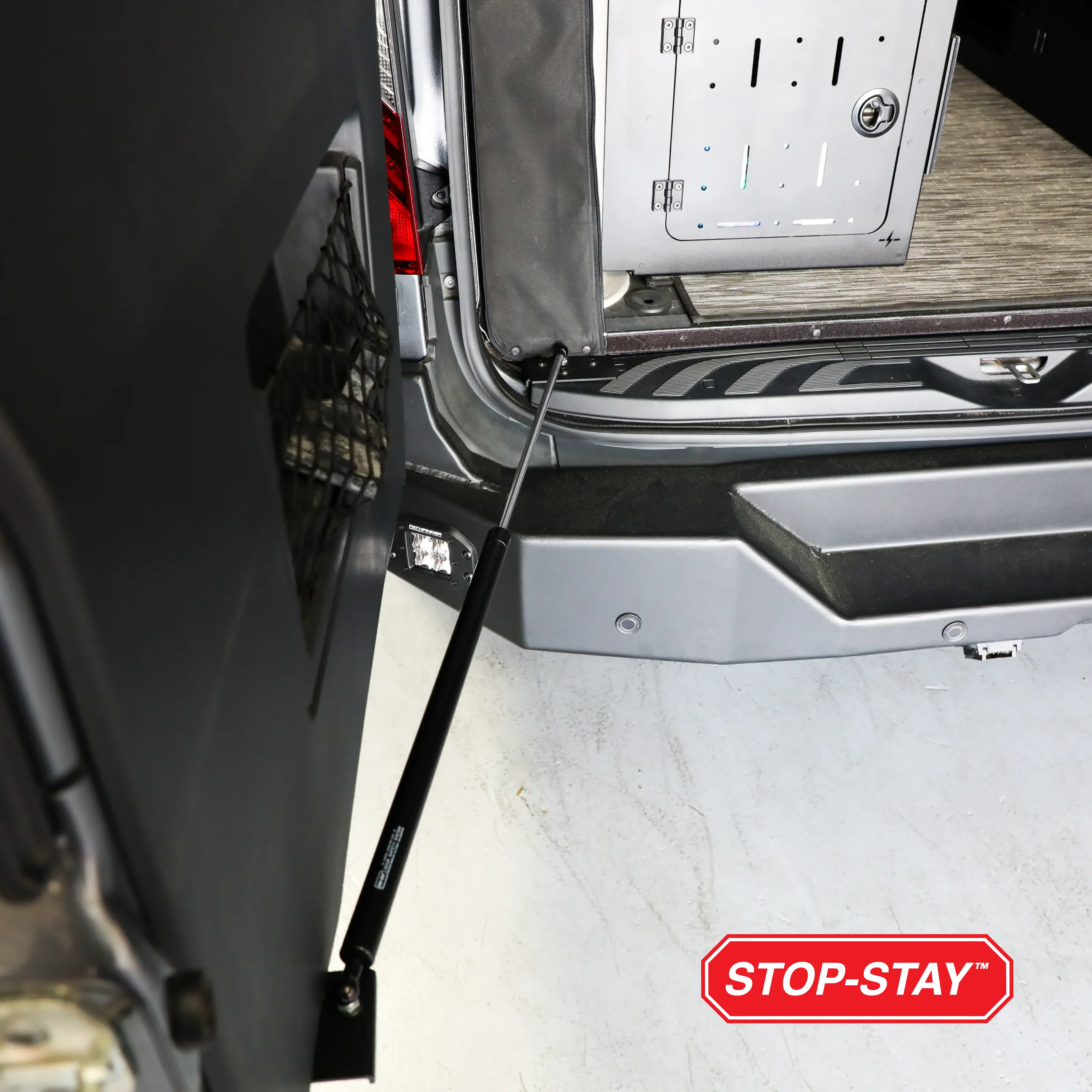 Canyon Adventure Vans STOP-STAY Door Safety System for Mercedes Sprinter (Patented) - Image 2
