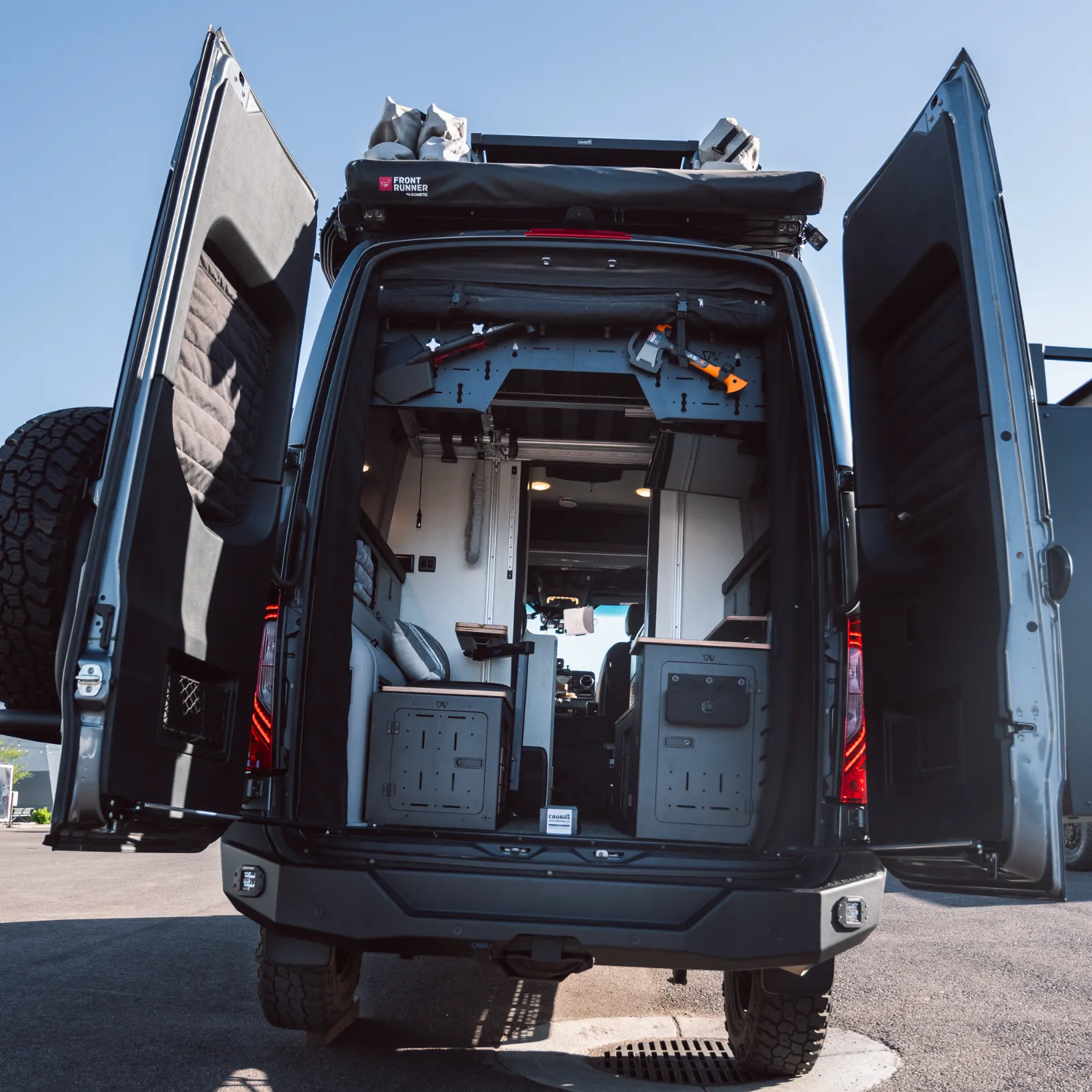 Canyon Adventure Vans STOP-STAY Door Safety System for Mercedes Sprinter (Patented) - Image 5