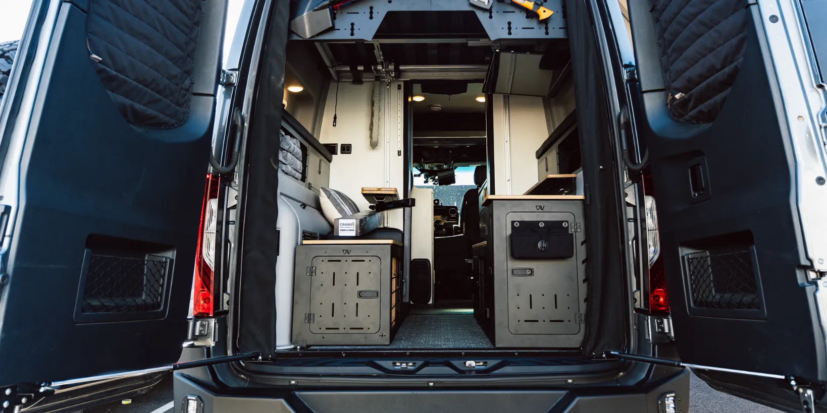 Canyon Adventure Vans STOP-STAY Door Safety System for Mercedes Sprinter (Patented) - Image 9