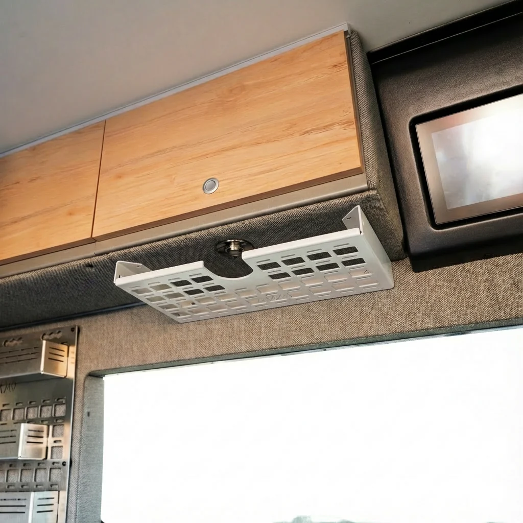 Canyon Adventure Vans Storyteller Undercabinet Shelf - Driver Side - Image 7