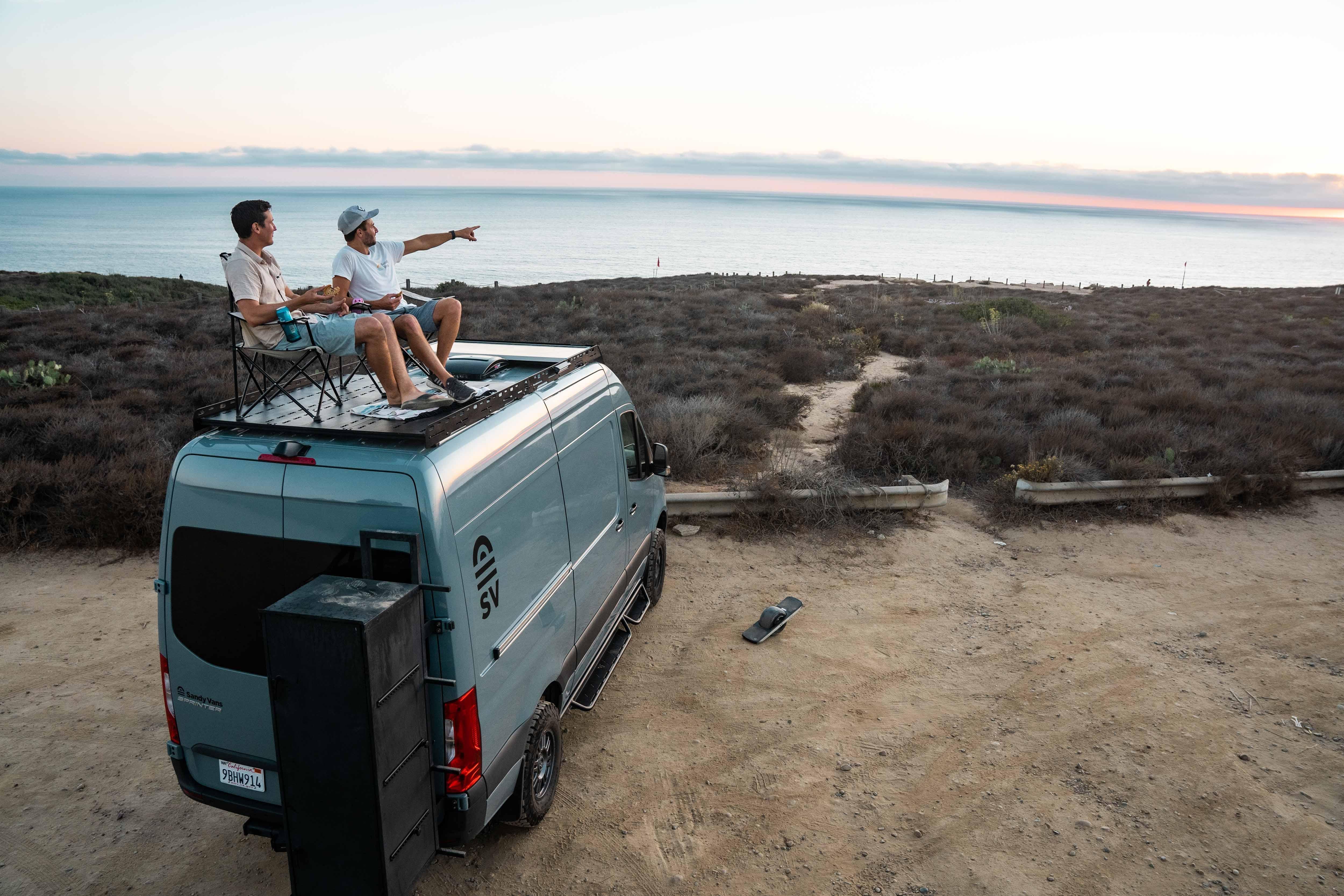 Sandy Vans Mercedes Sprinter Sandbar Roof Rack - Image 9