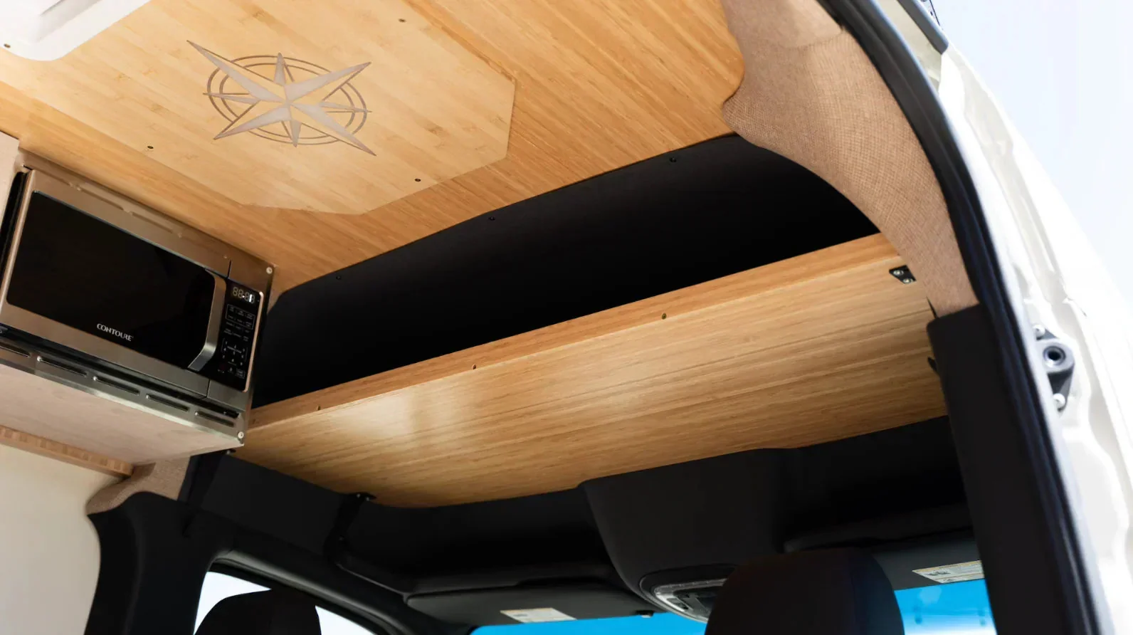 Sandy Vans Mercedes Sprinter Van Headliner Shelf - Image 4