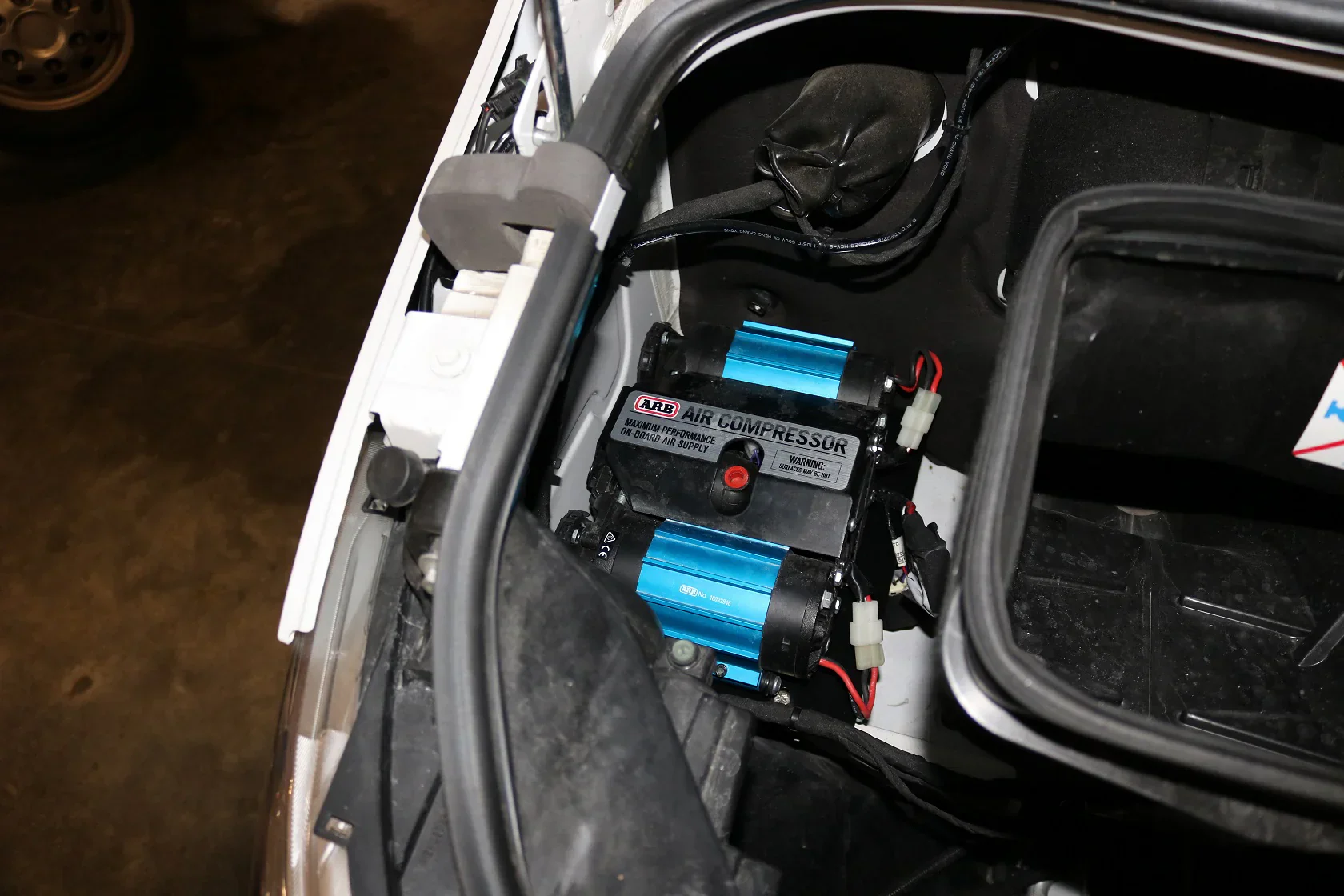 Van Compass 2019+ Mercedes Sprinter Air Compressor Mounting Bracket - Image 3