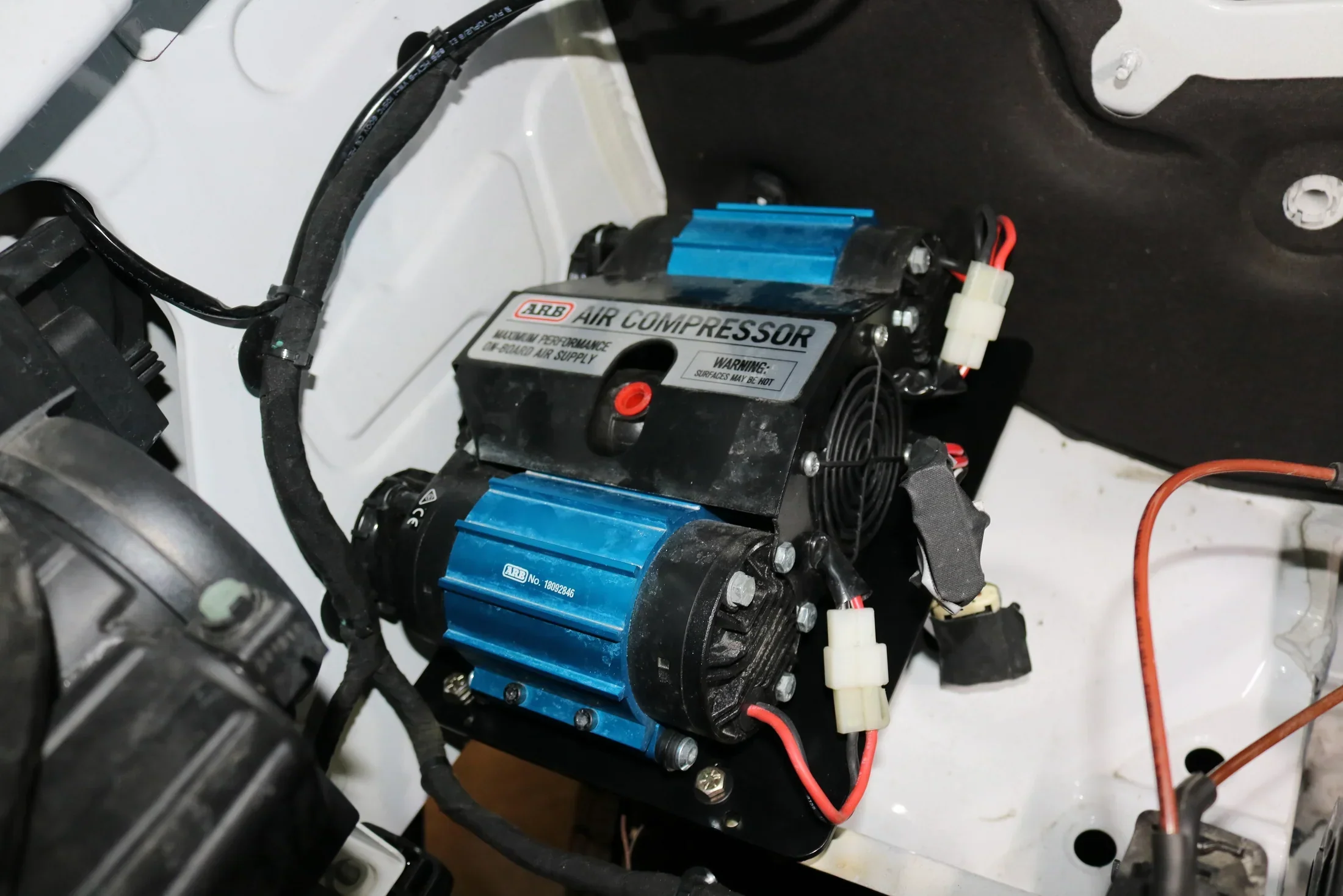 Van Compass 2019+ Mercedes Sprinter Air Compressor Mounting Bracket - Image 4