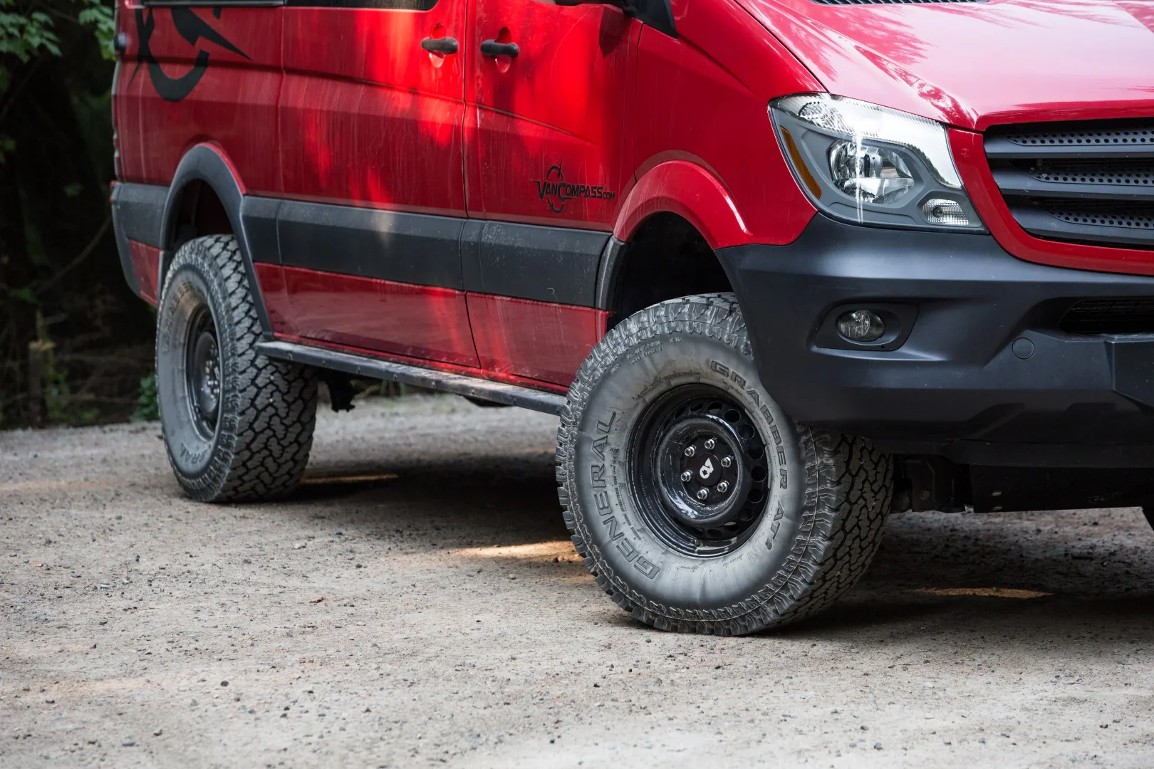 Van Compass 2015-2022 Mercedes Sprinter 4x4 2500 2" Lift Kit (Single Rear Wheel) - Image 3