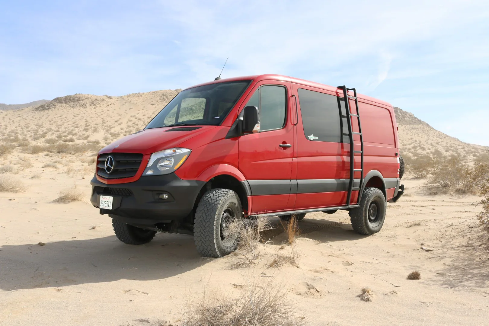 Van Compass 2015-2022 Mercedes Sprinter 4x4 2500 2" Lift Kit (Single Rear Wheel) - Image 5