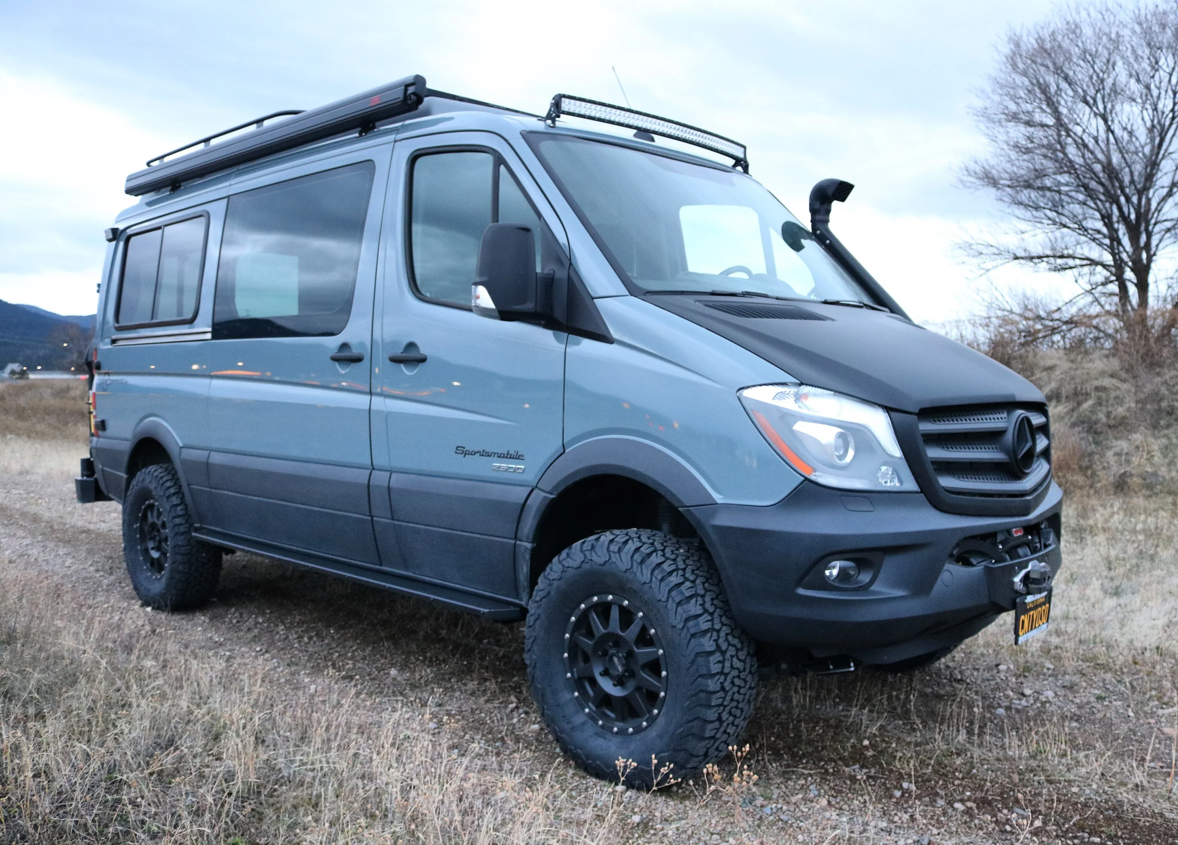 Van Compass 2015-2022 Mercedes Sprinter 4x4 2500 2" Lift Kit (Single Rear Wheel) - Image 8