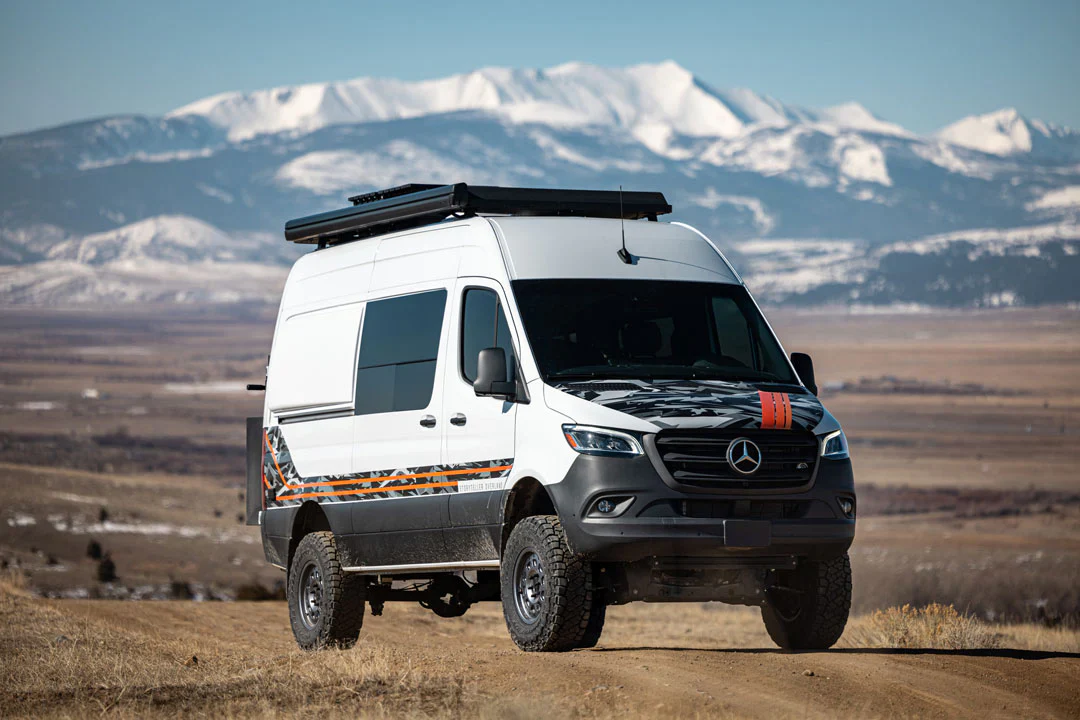 Van Compass 2023+ Mercedes Sprinter AWD 2500 Striker 2" Complete Lift Kit (Single Rear Wheel) - Image 3