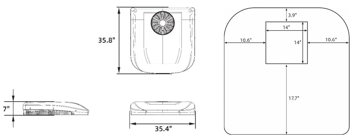 Velit 3000R Rooftop Air Conditioner 24V - Image 5