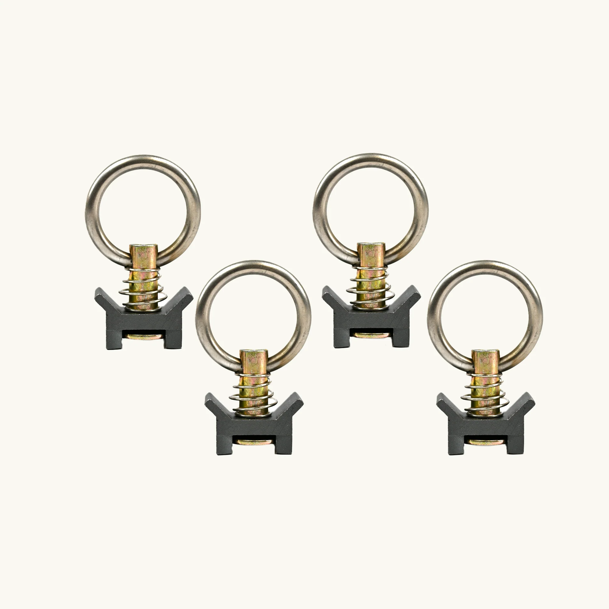 VanEssential Venture L-Track Adjustable Single Stud with Stainless Steel Ring (4 Pack) - Image 2