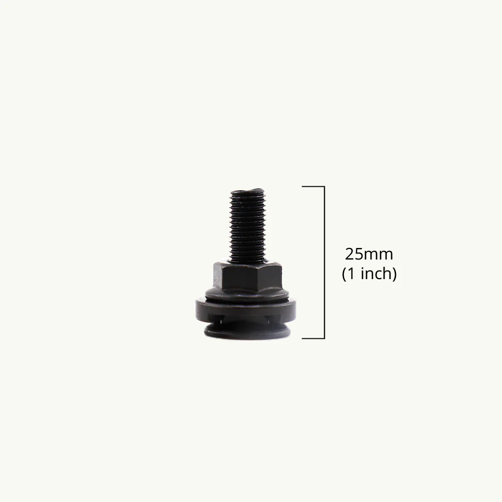 VanEssential Venture L-Track M8 Single Stud Bolts - 1 inch (25mm) - Image 2