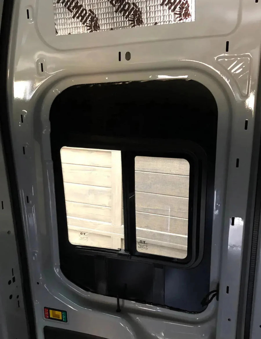 VWD Ford Transit Van Slider Window Medium / High Roof 2015+ Passenger Side Rear Cargo Door (TR215-SE) - Image 3